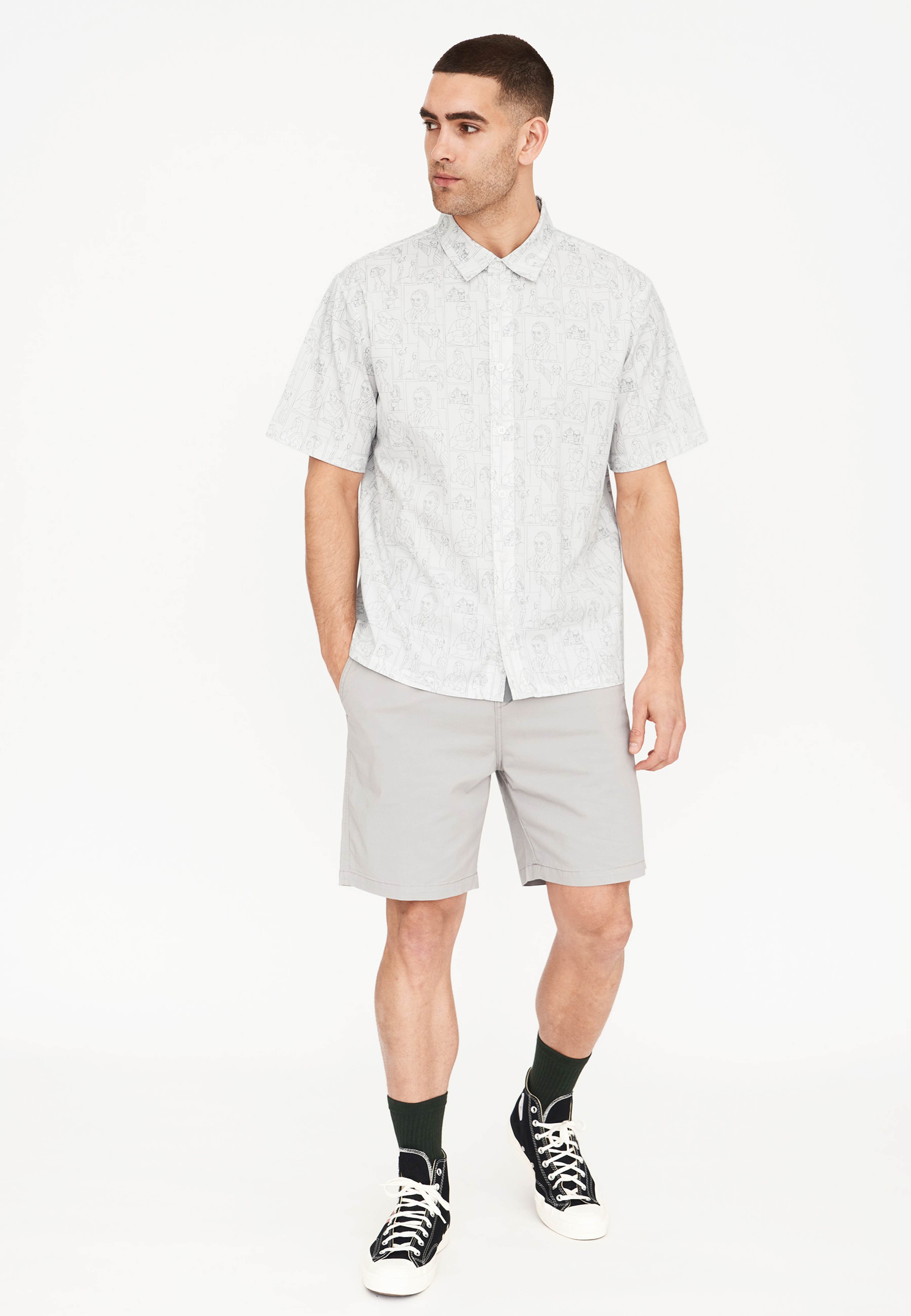 Ron Shirt Kortärmad 100% Bomull