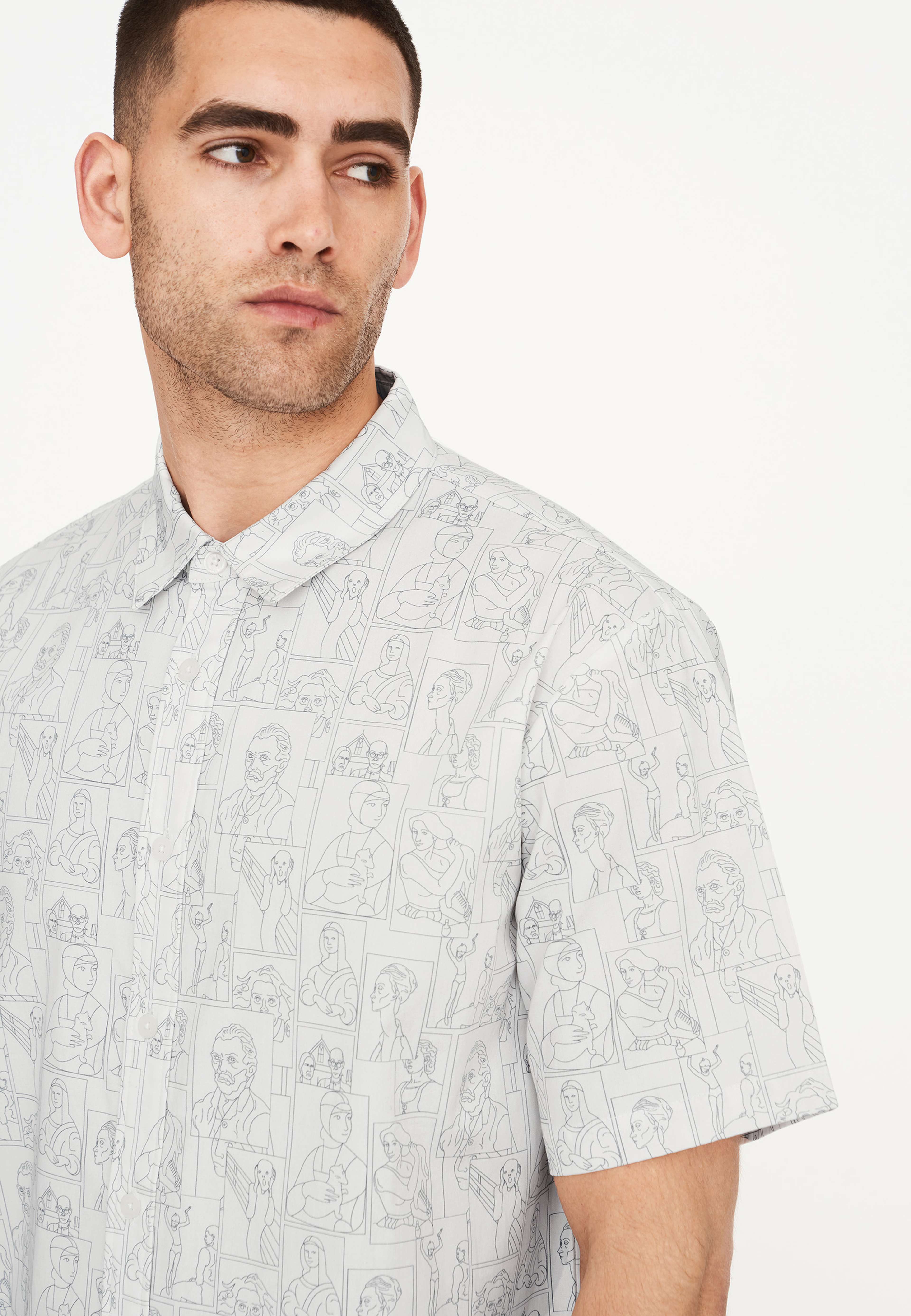 Ron Shirt Kortärmad 100% Bomull