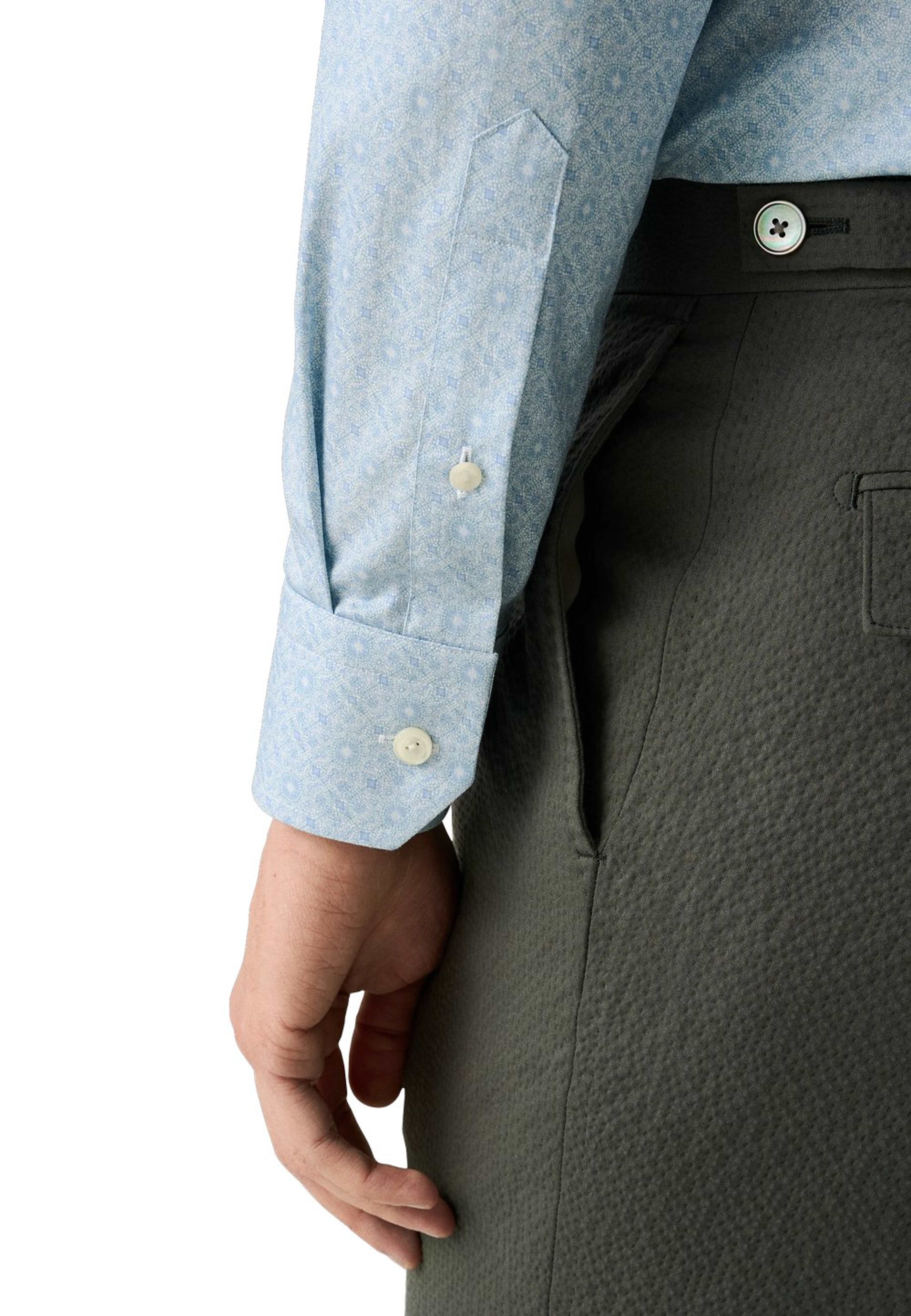 Signature Twill-skjorta Contemporary Fit