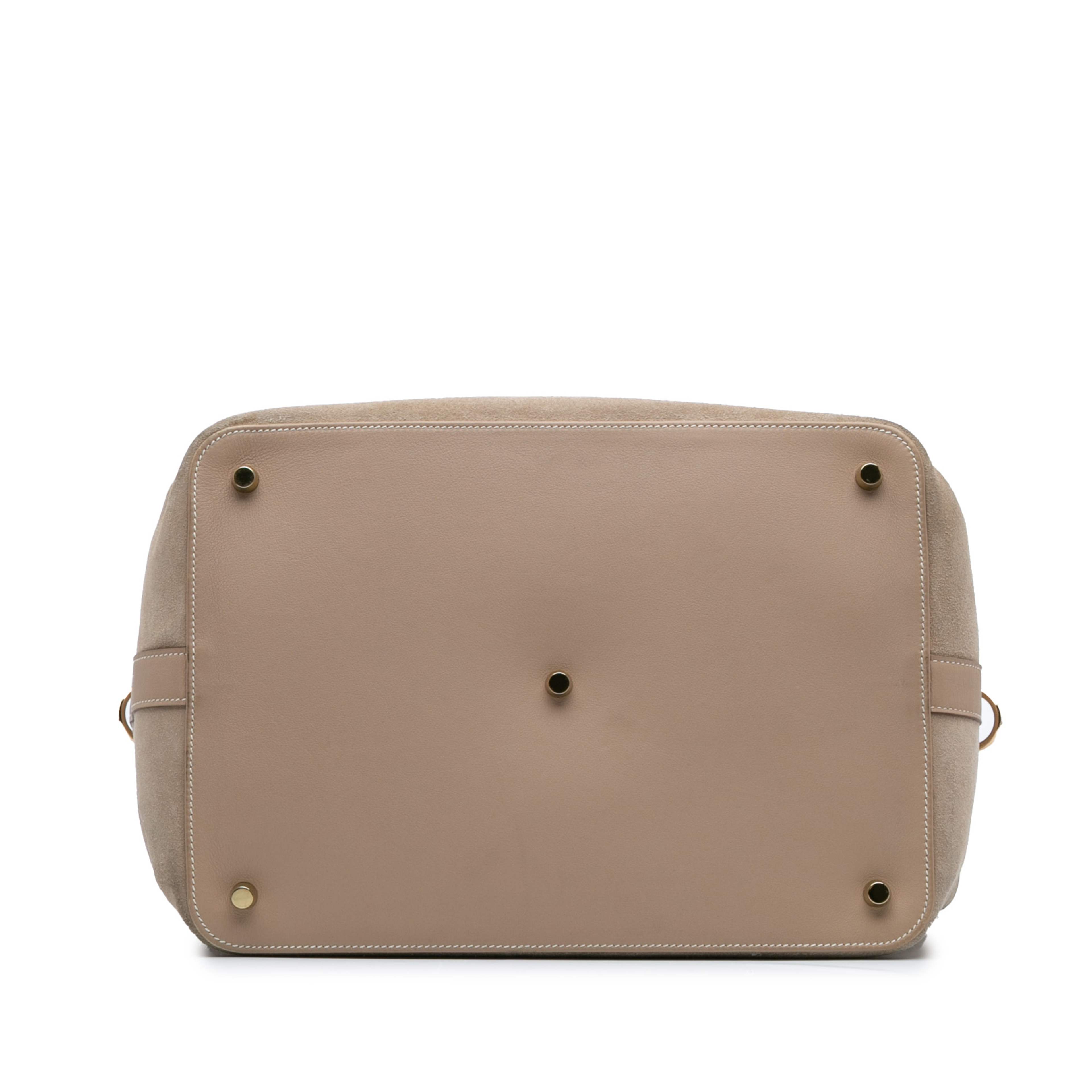 Hermès Veau Grizzly And Swift Toolbox 33