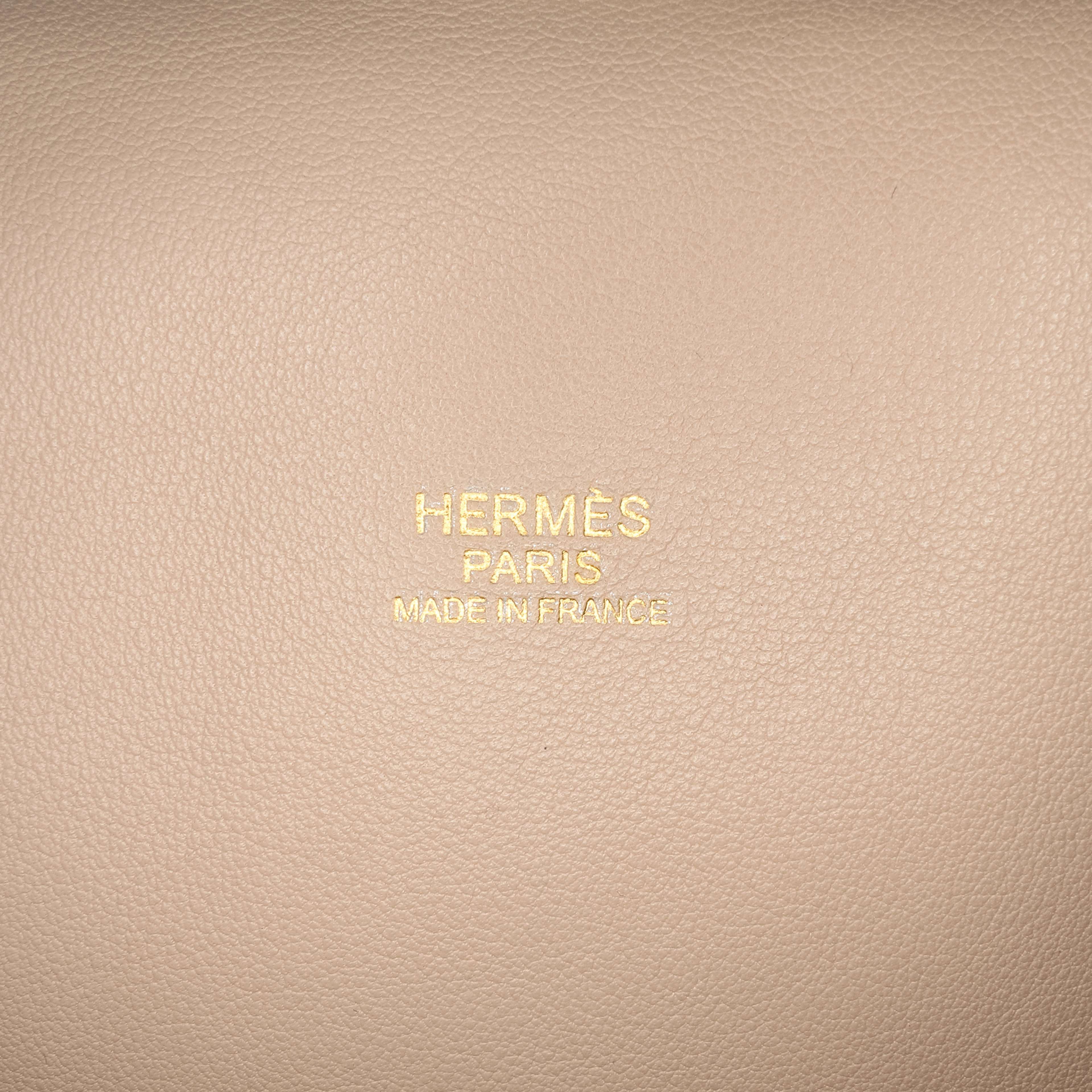 Hermès Veau Grizzly And Swift Toolbox 33