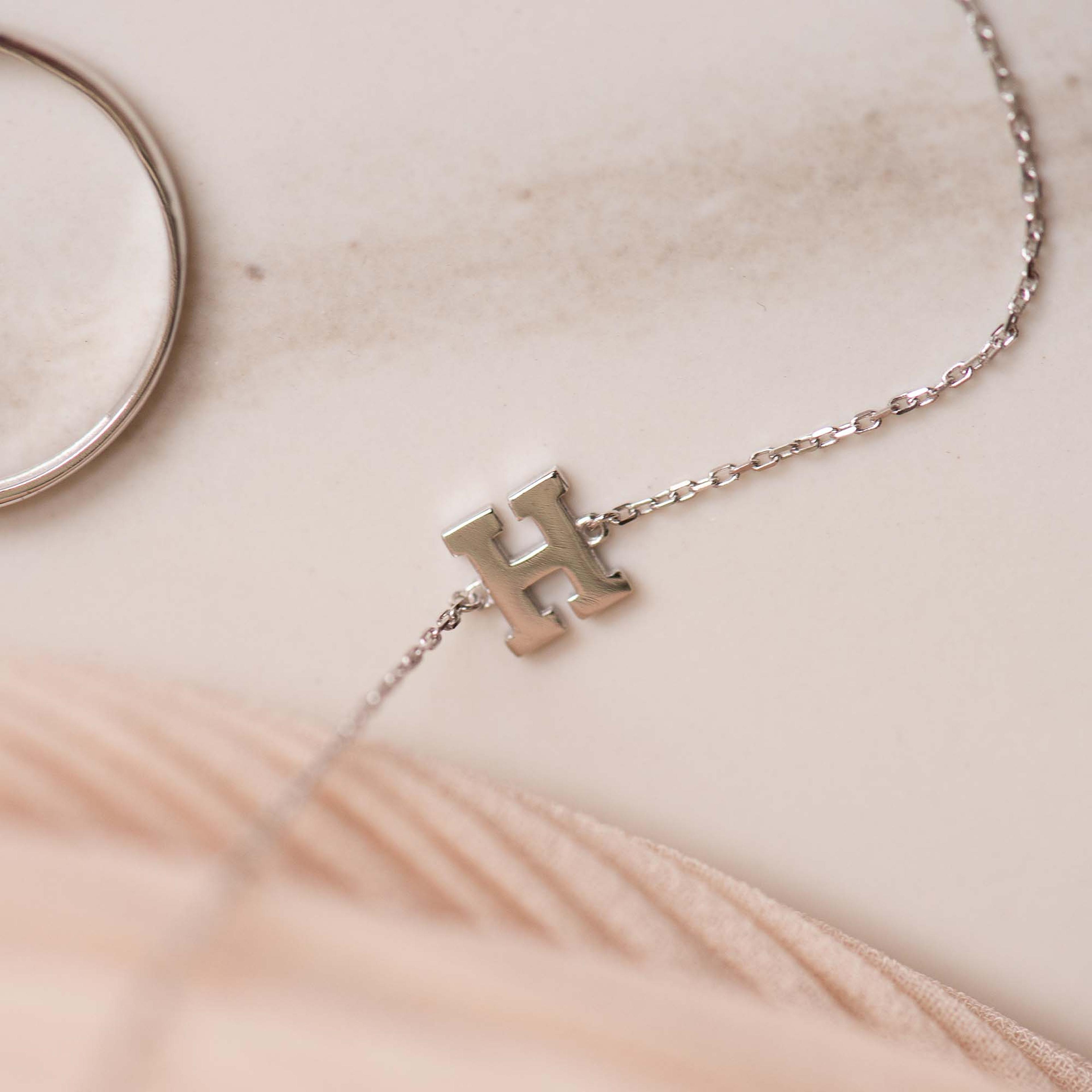 Saint Germain 14 Karat Vitguld Armband