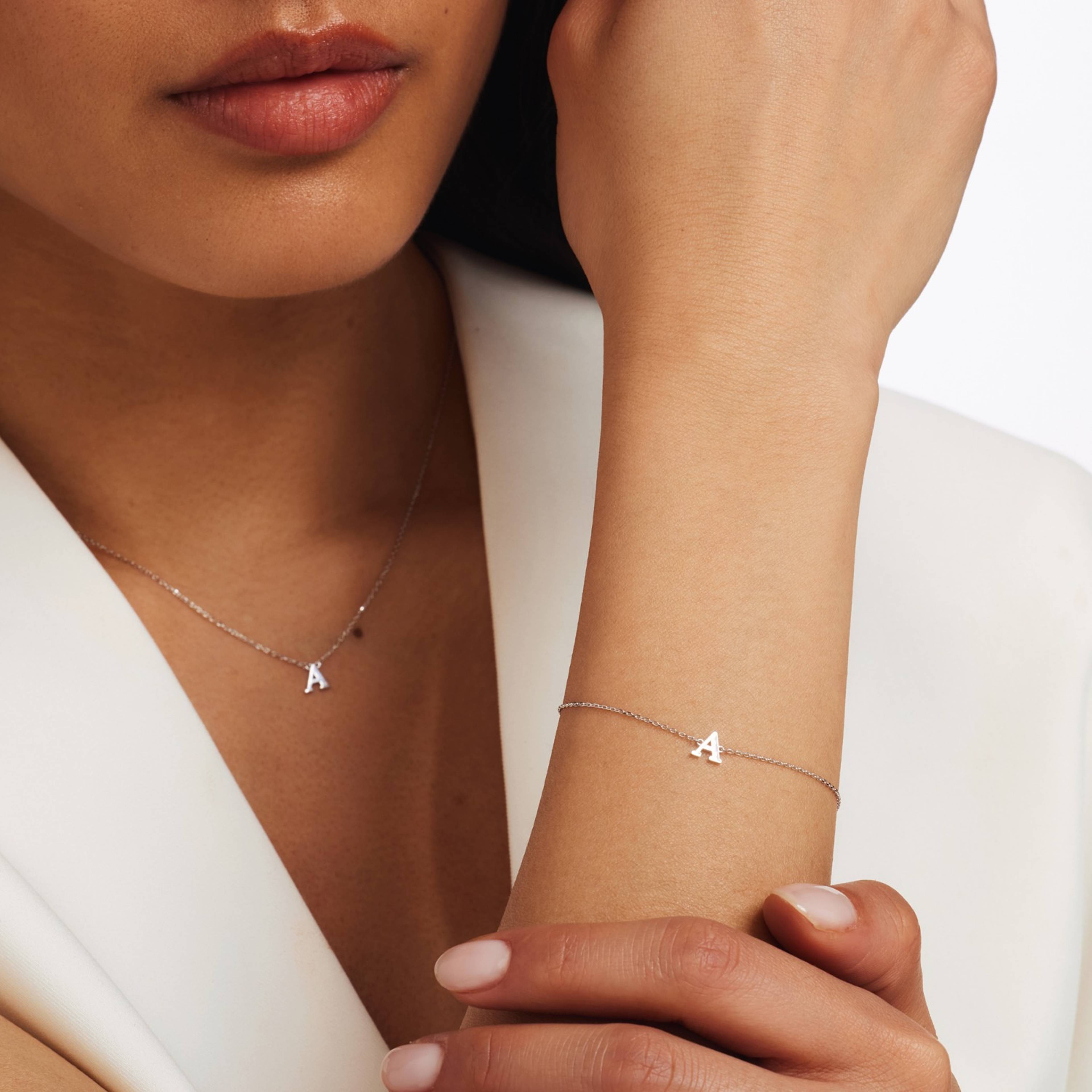 Saint Germain 14 Karat Vitguld Armband