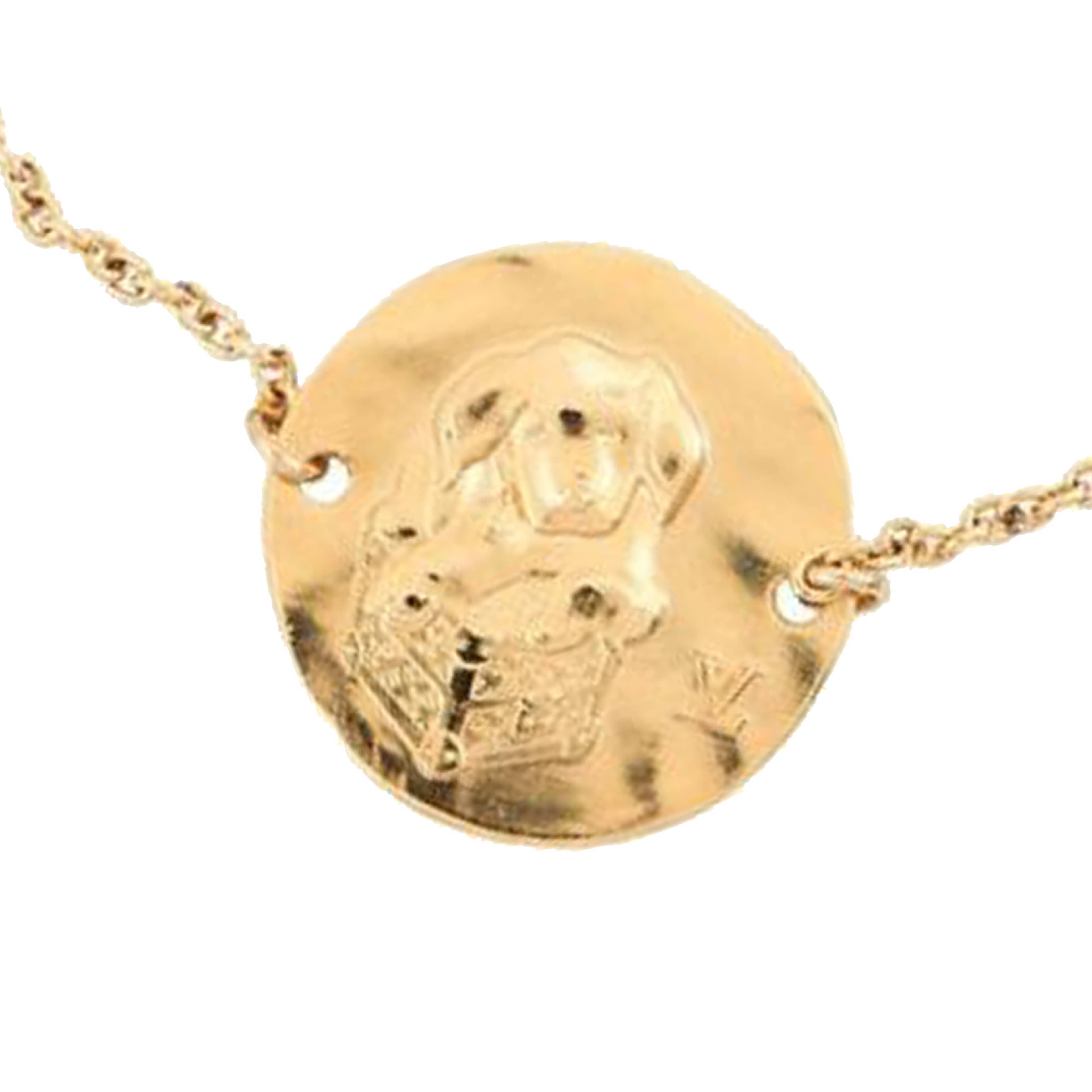 Louis Vuitton Gold Plated In The Sky Zodiac Bracelet, från Luxclusif, i färgen gold. Klicka för att öppna bilden i stort format