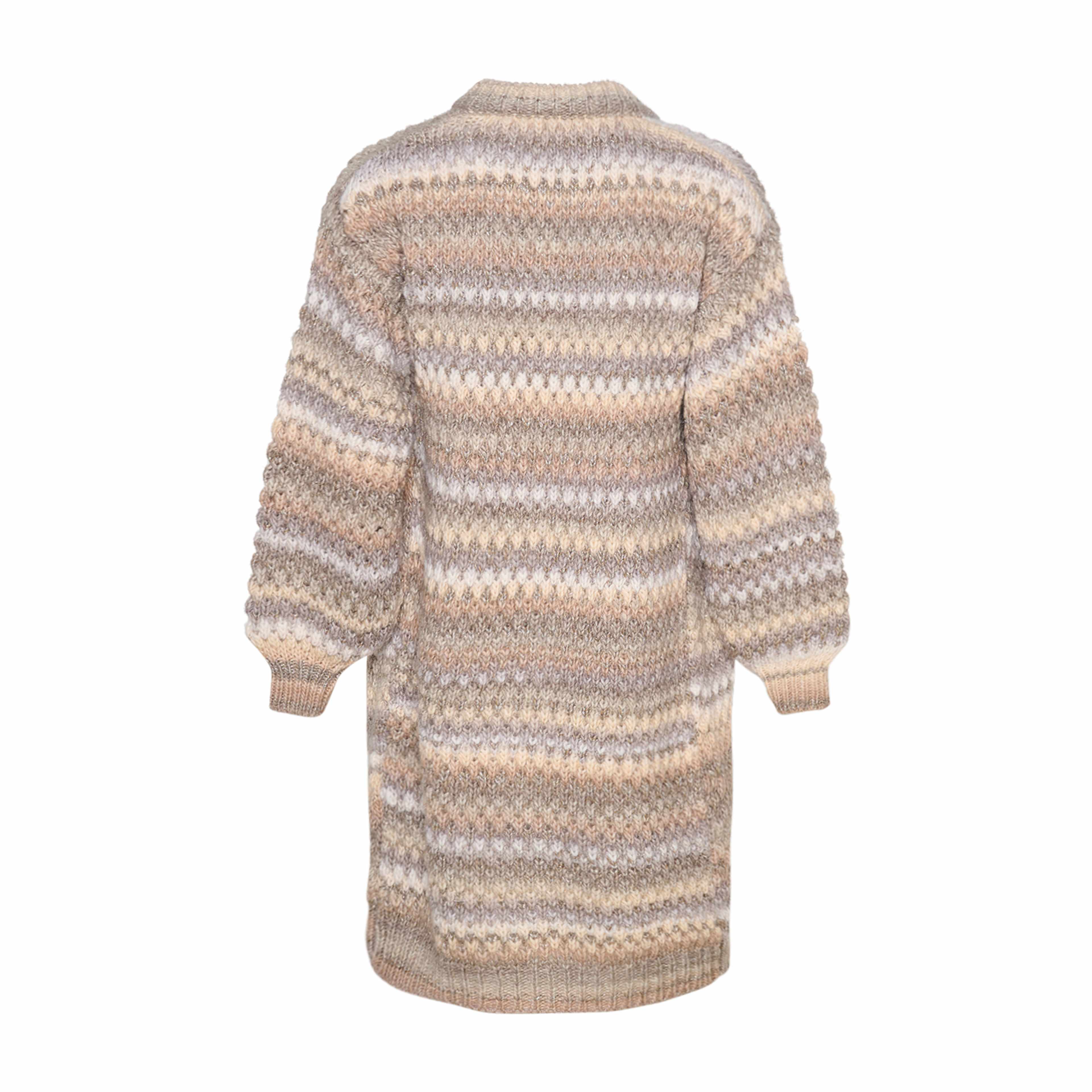 Gio Knit Cardigan - Sand Mix Lurex