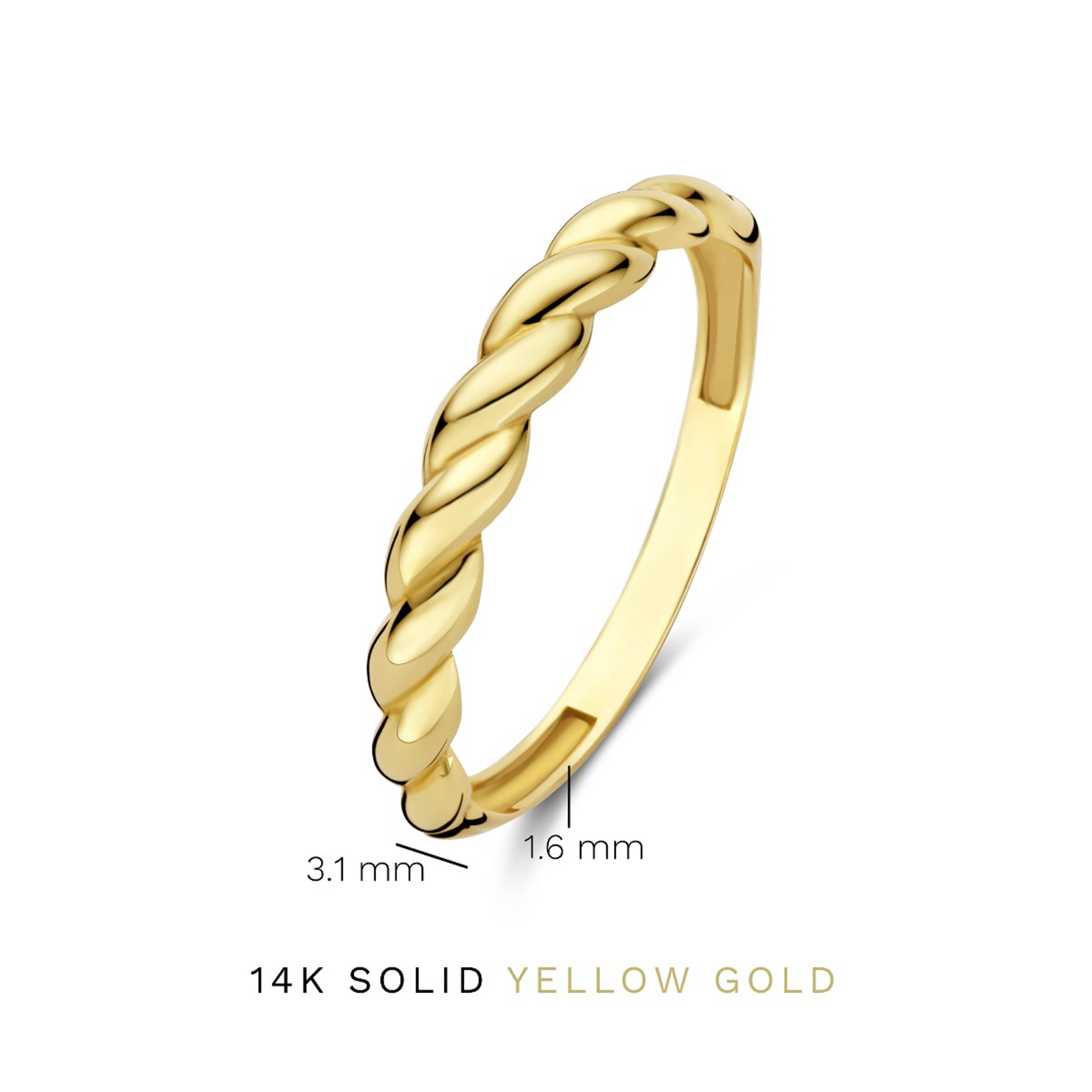 Rivoli 14 Karat Guld Ring