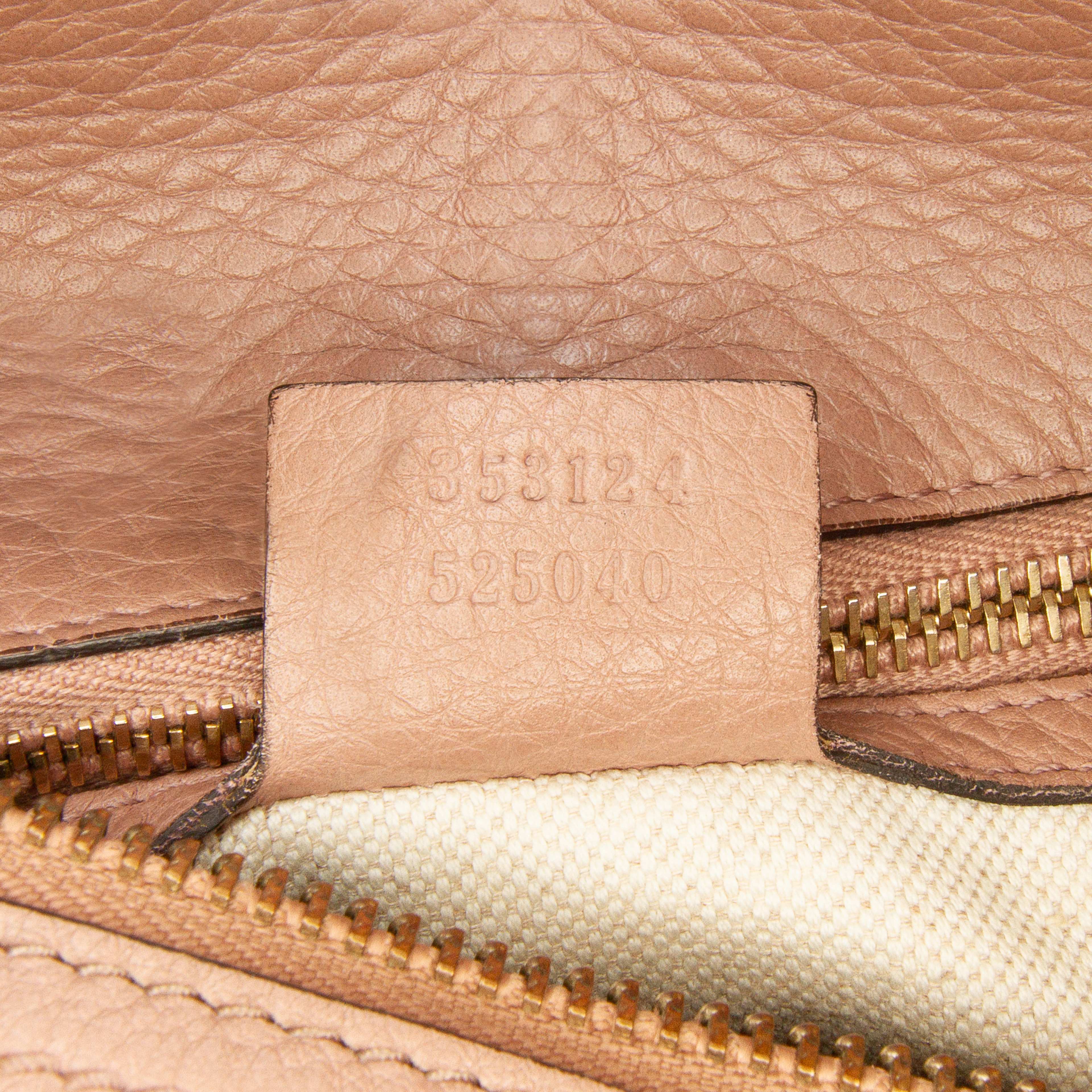 Gucci Calfskin Bamboo Shopper Boston Bag