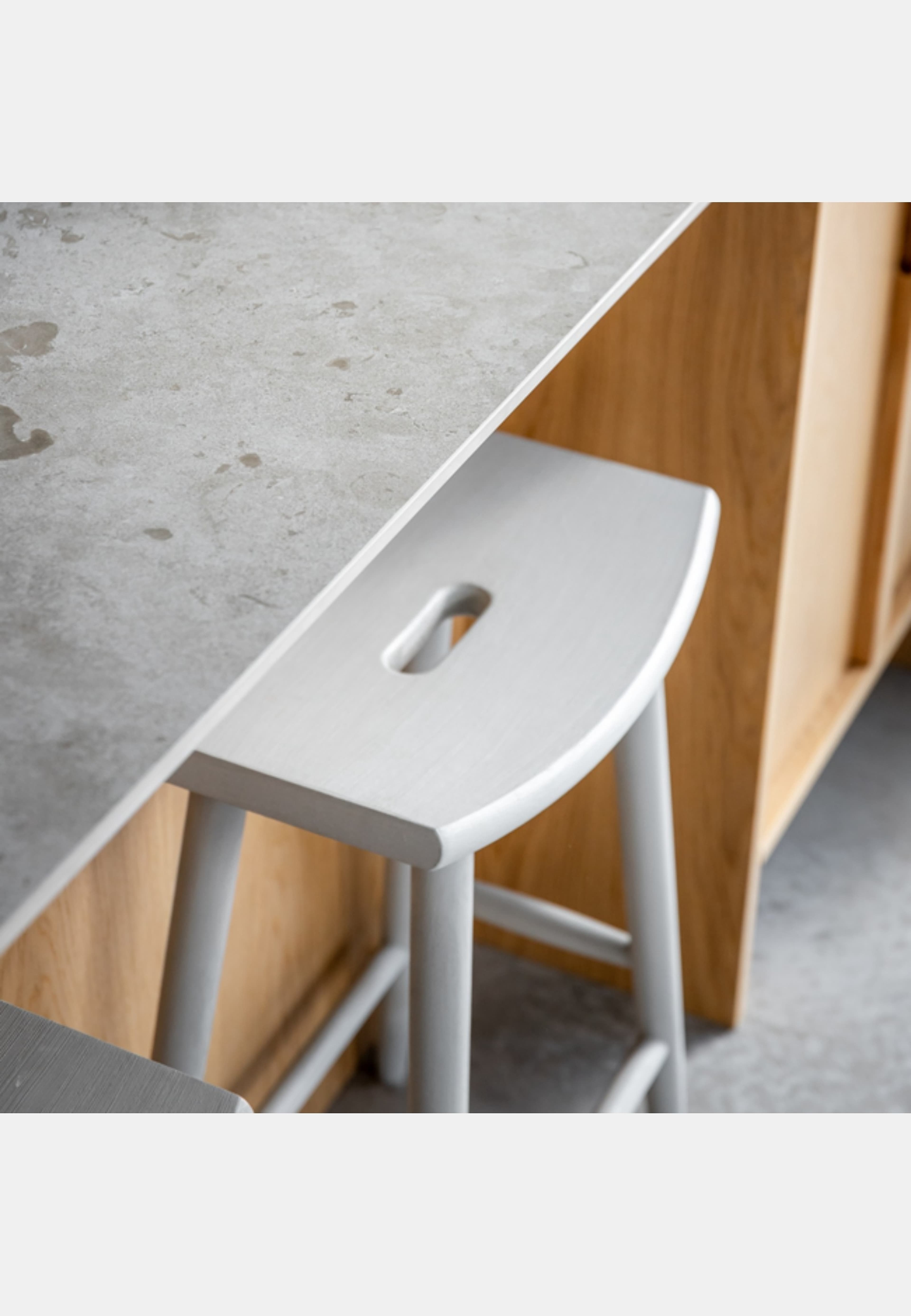 Barpall Emil, från Created by Designtorget, i färgen vit. Klicka för att öppna bilden i stort format