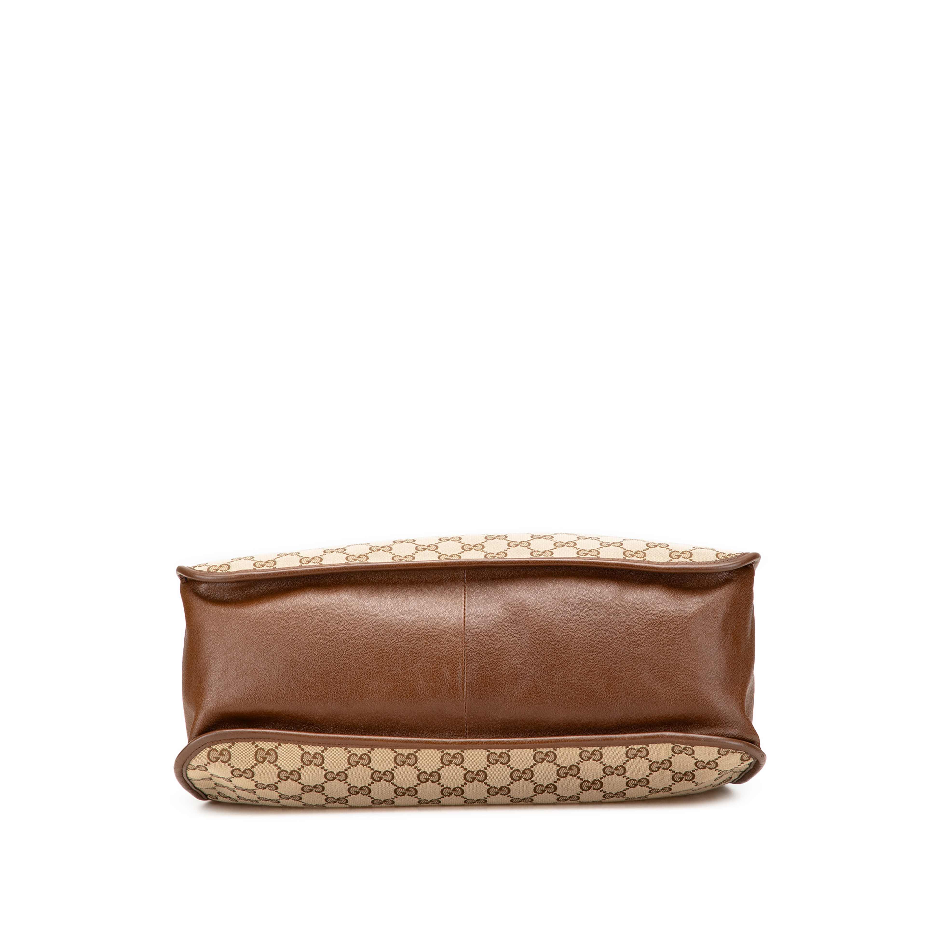 Gucci Medium Gg Canvas Horsebit 1955 Tote