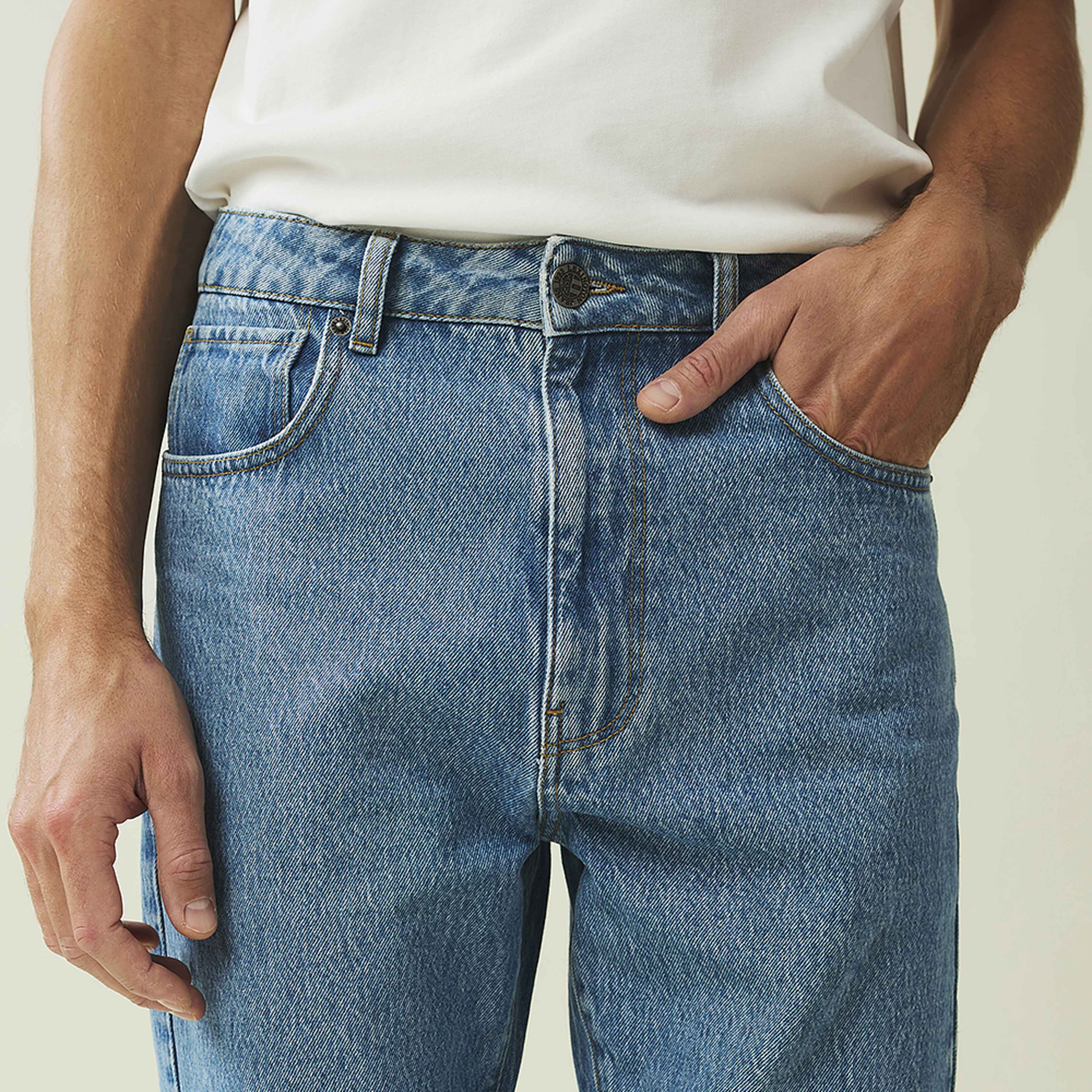 Curt Casual Blue Wash Denim