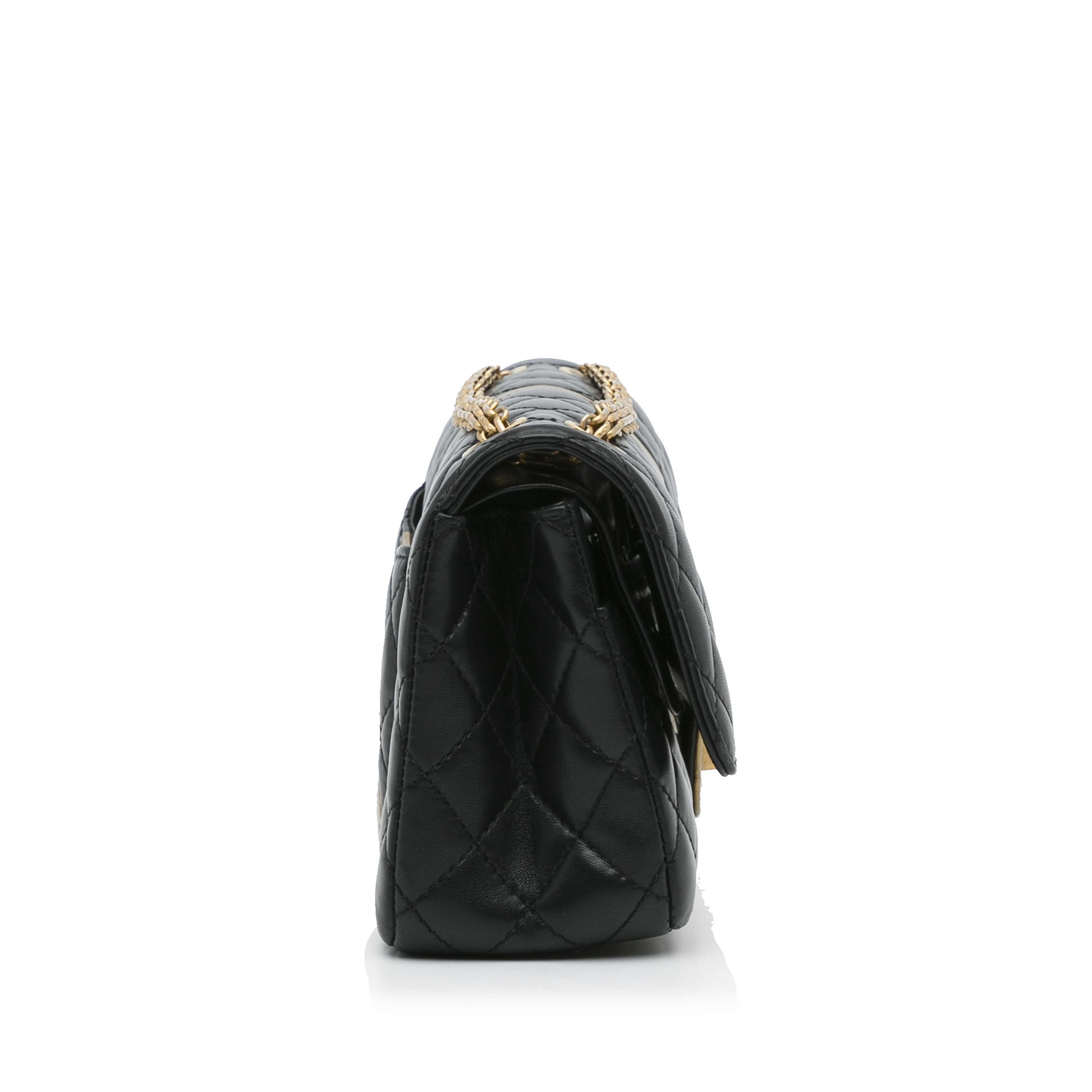 Chanel Medium Croc Embossed Lambskin 2.55 Reissue Double Flap Bag