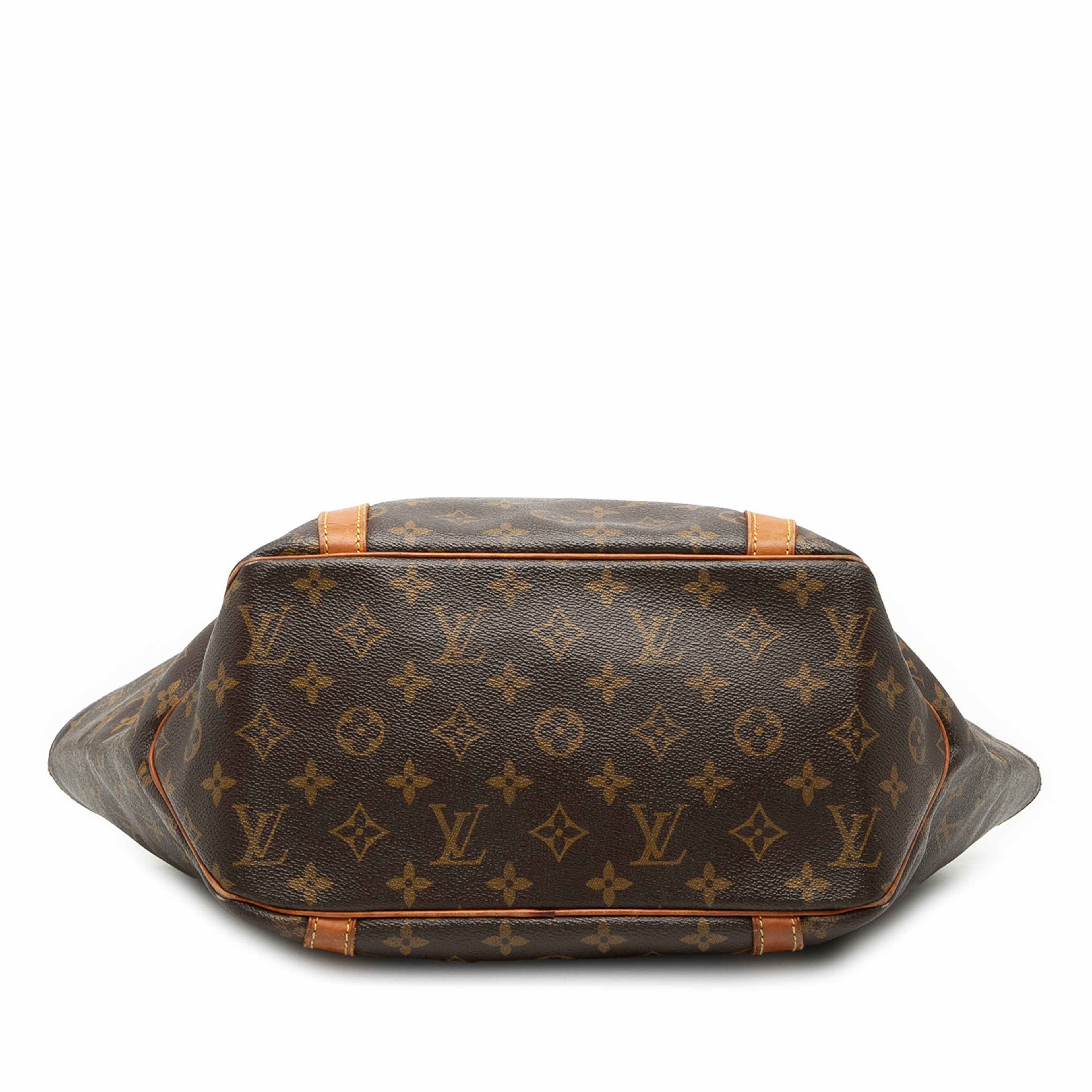 Louis Vuitton Monogram Sac Shopping, från Luxclusif, i färgen brun. Klicka för att öppna bilden i stort format