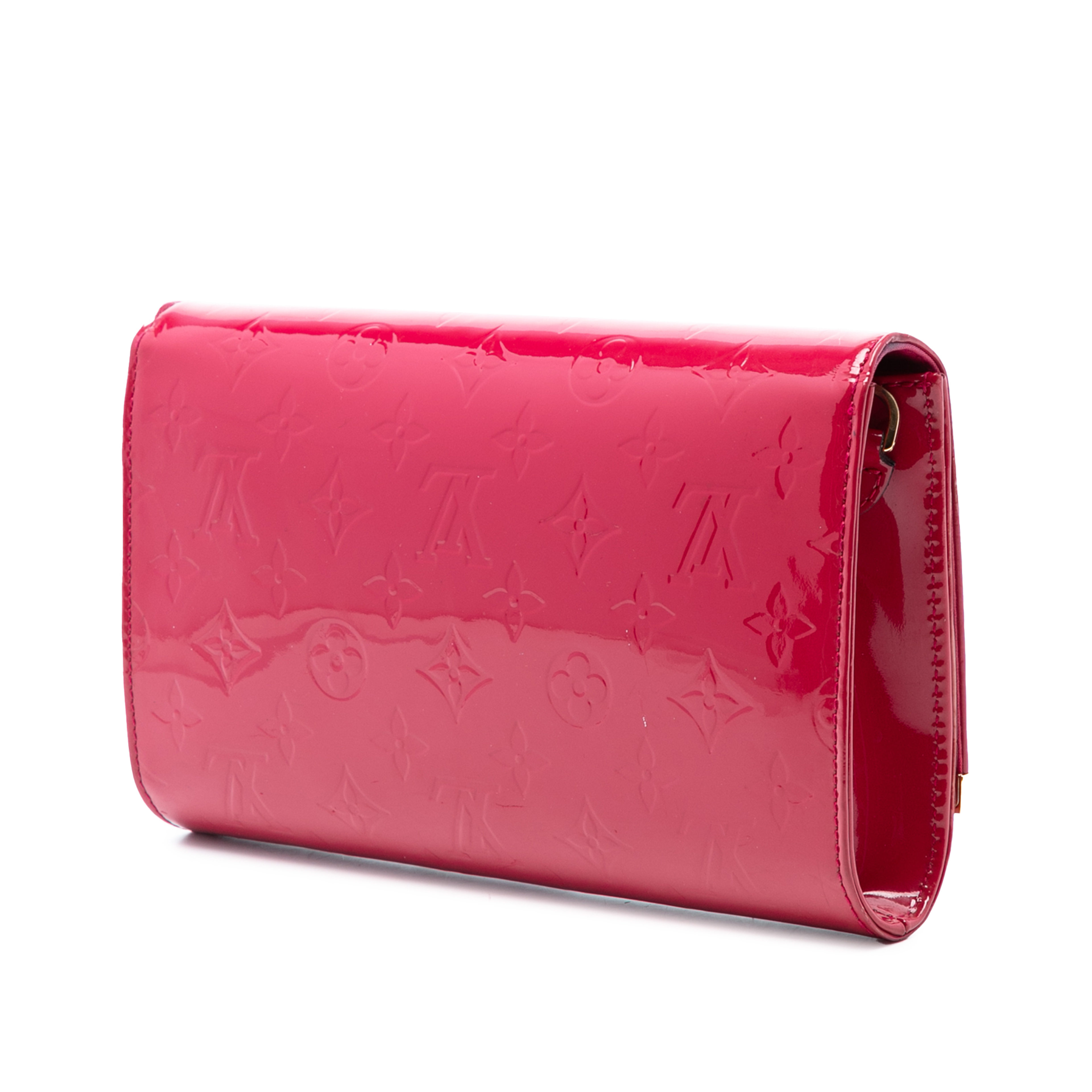 Louis Vuitton Monogram Vernis Ana, från Luxclusif, i färgen red. Klicka för att öppna bilden i stort format