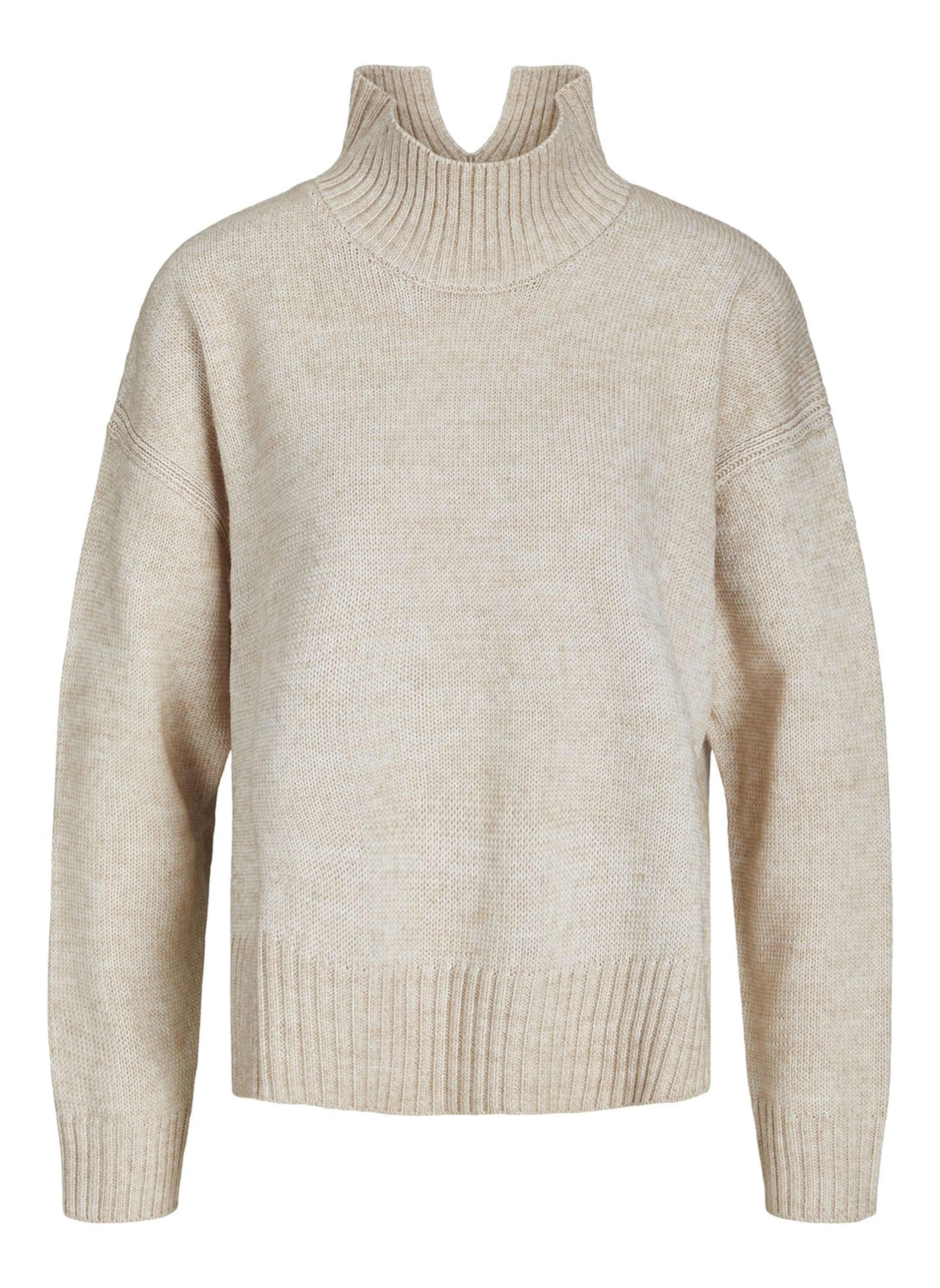 Oversized Stickad Polotröja