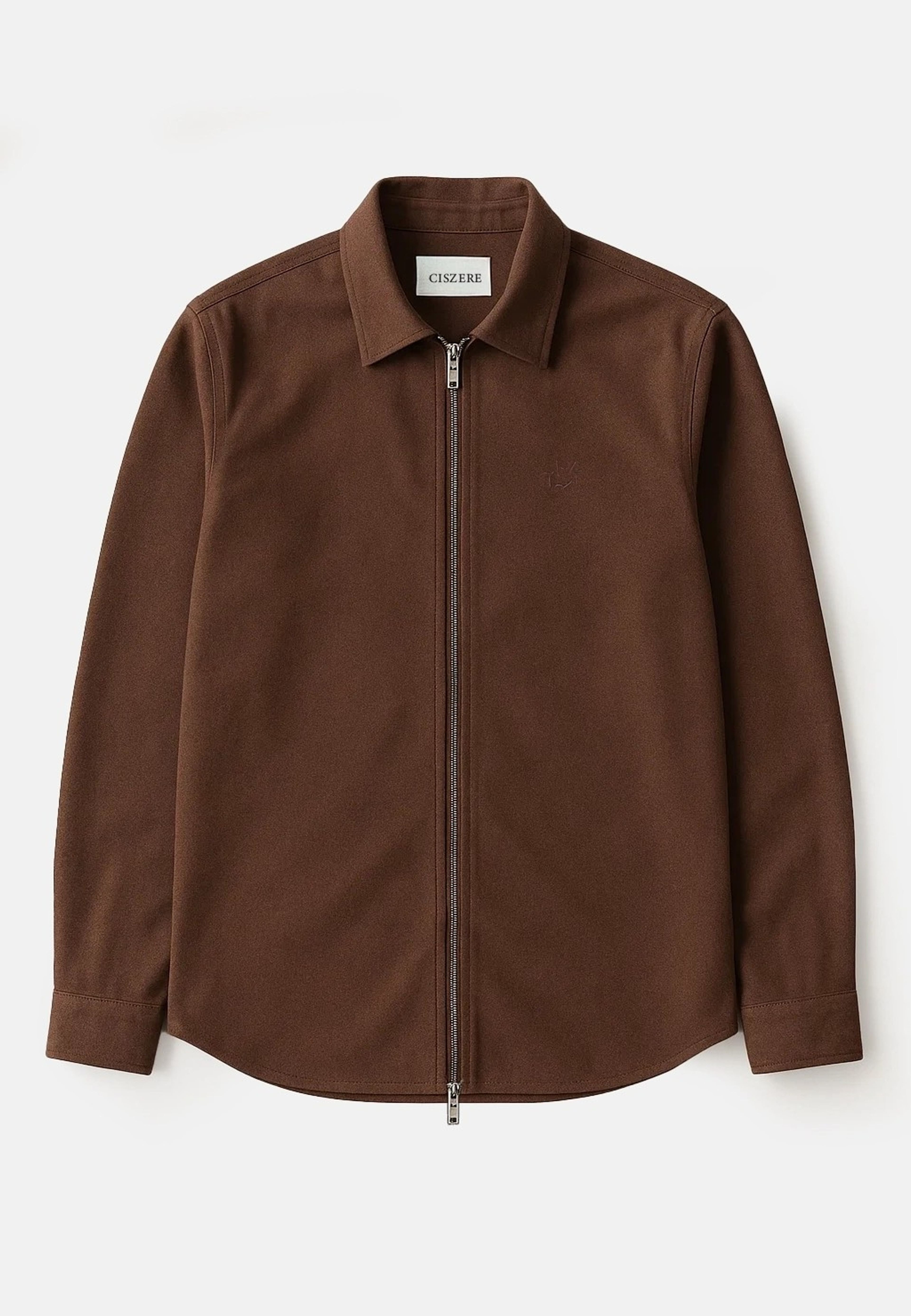 Aden Oxford Zip, från Ciszere, i färgen brown. Klicka för att öppna bilden i stort format