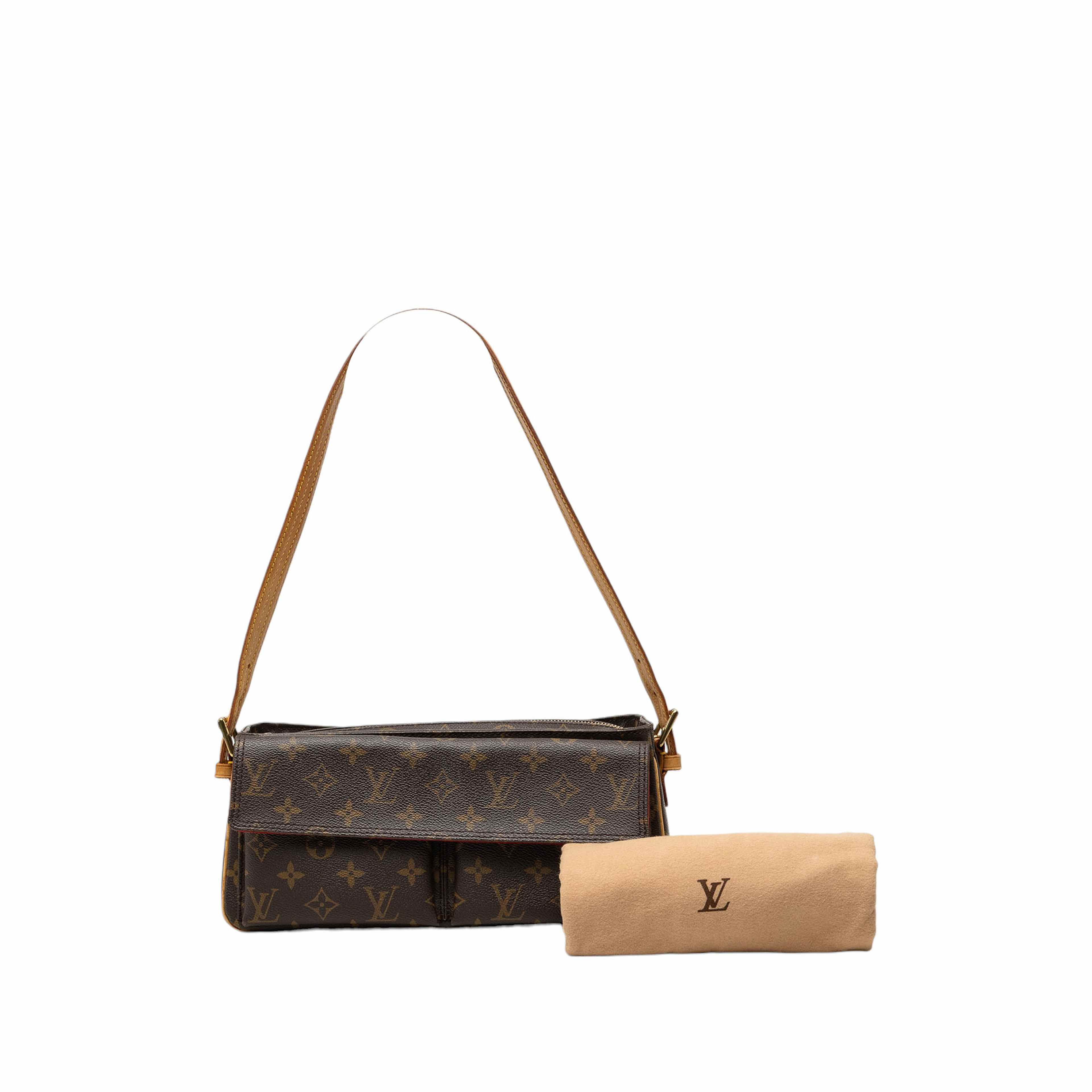 Louis Vuitton Monogram Viva Cite Mm, från Luxclusif, i färgen brun. Klicka för att öppna bilden i stort format