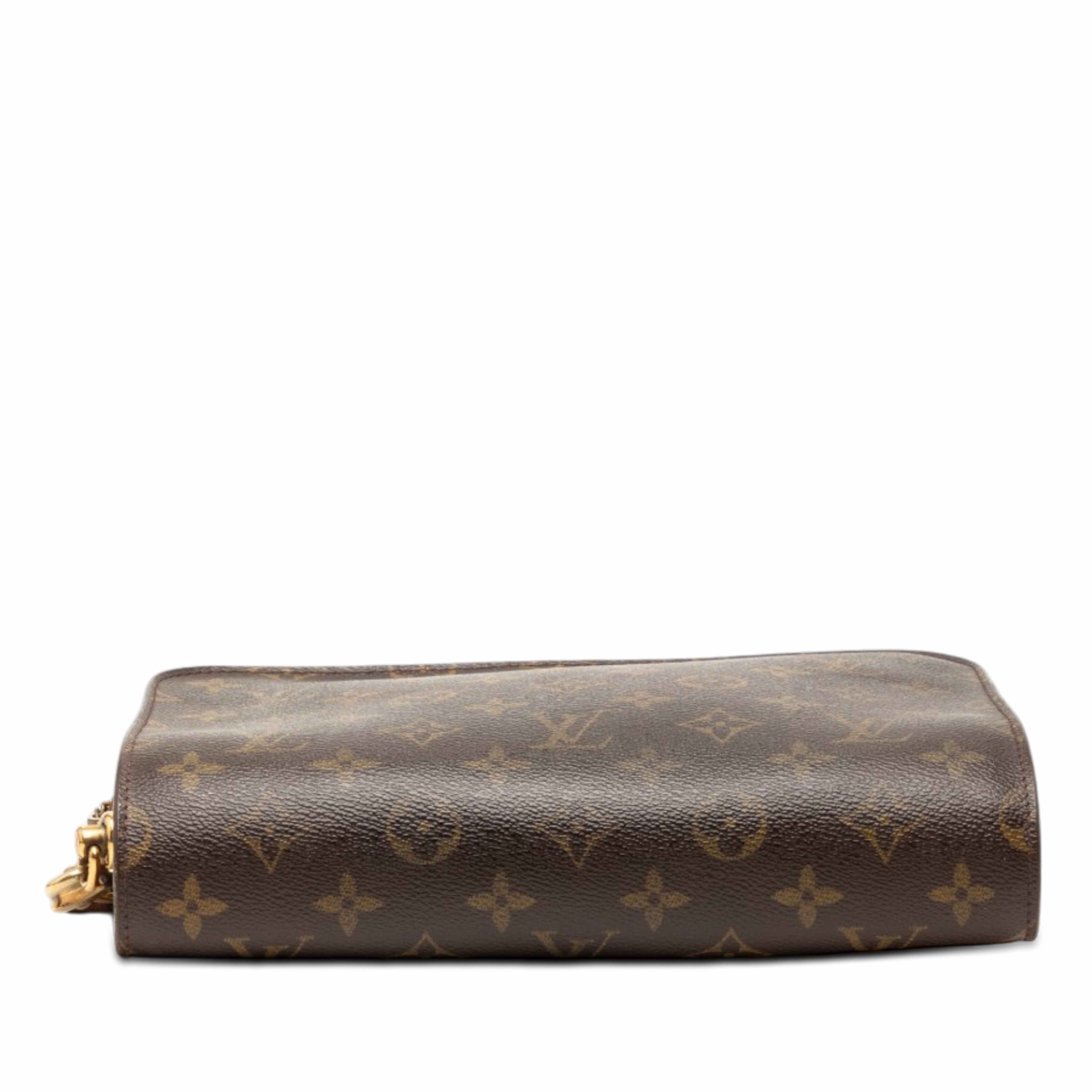 Louis Vuitton Monogram Orsay, från Luxclusif, i färgen brun. Klicka för att öppna bilden i stort format