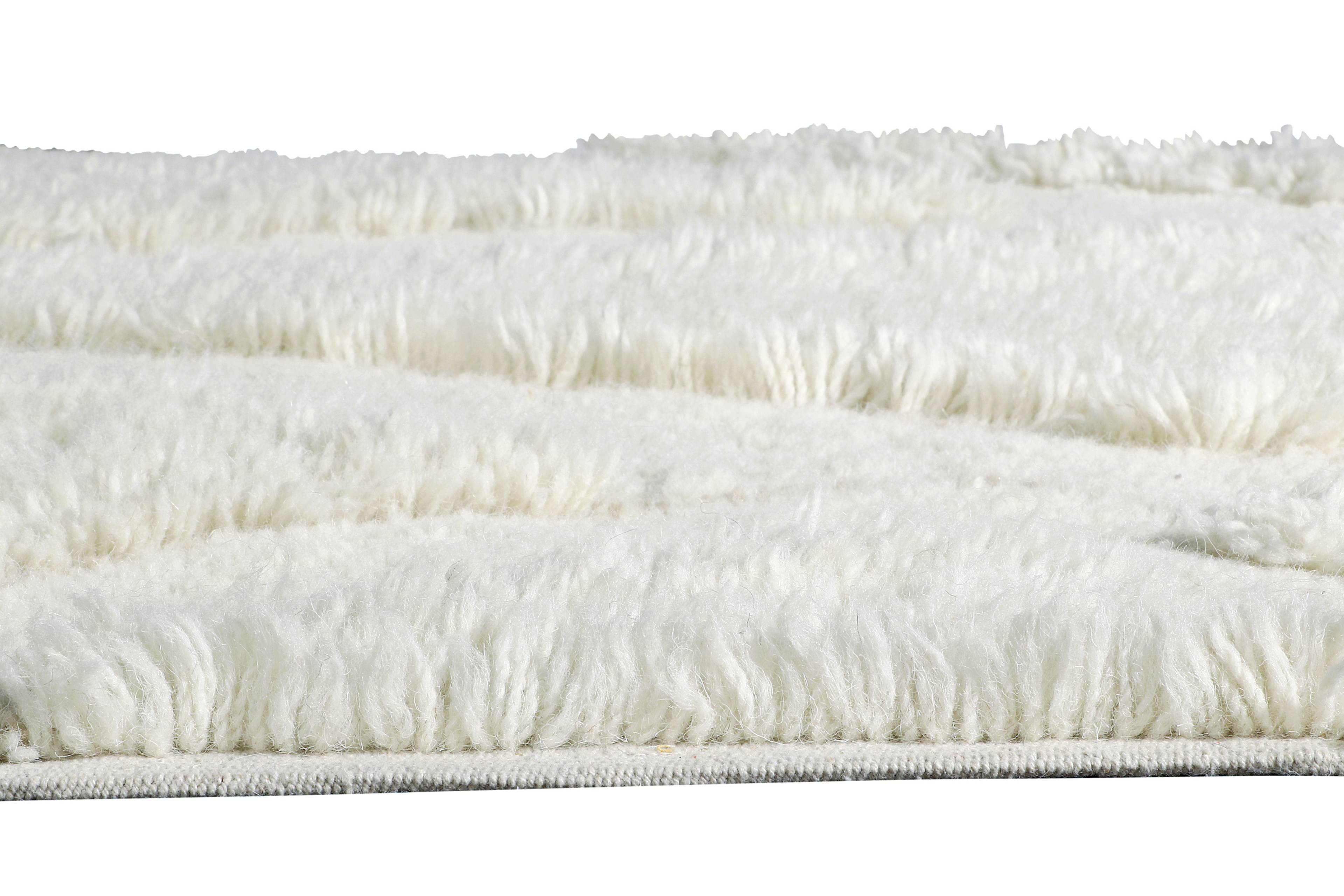 Tvättbar Ullmatta Woolable Enkang Ivory P, från LORENA CANALS, i färgen natural, champagne arabesque. Klicka för att öppna bilden i stort format