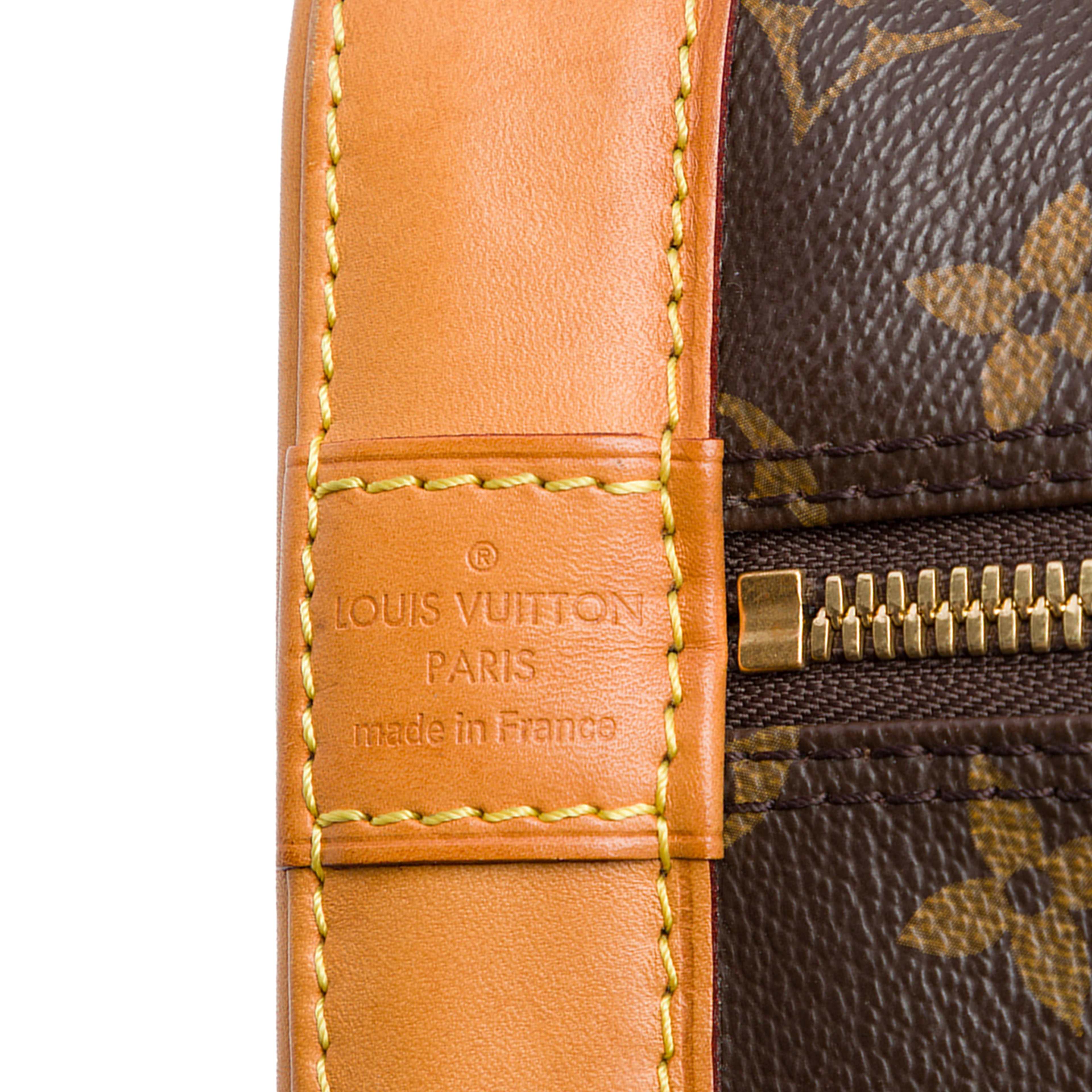 Louis Vuitton Monogram Alma Pm, från Luxclusif, i färgen brun. Klicka för att öppna bilden i stort format