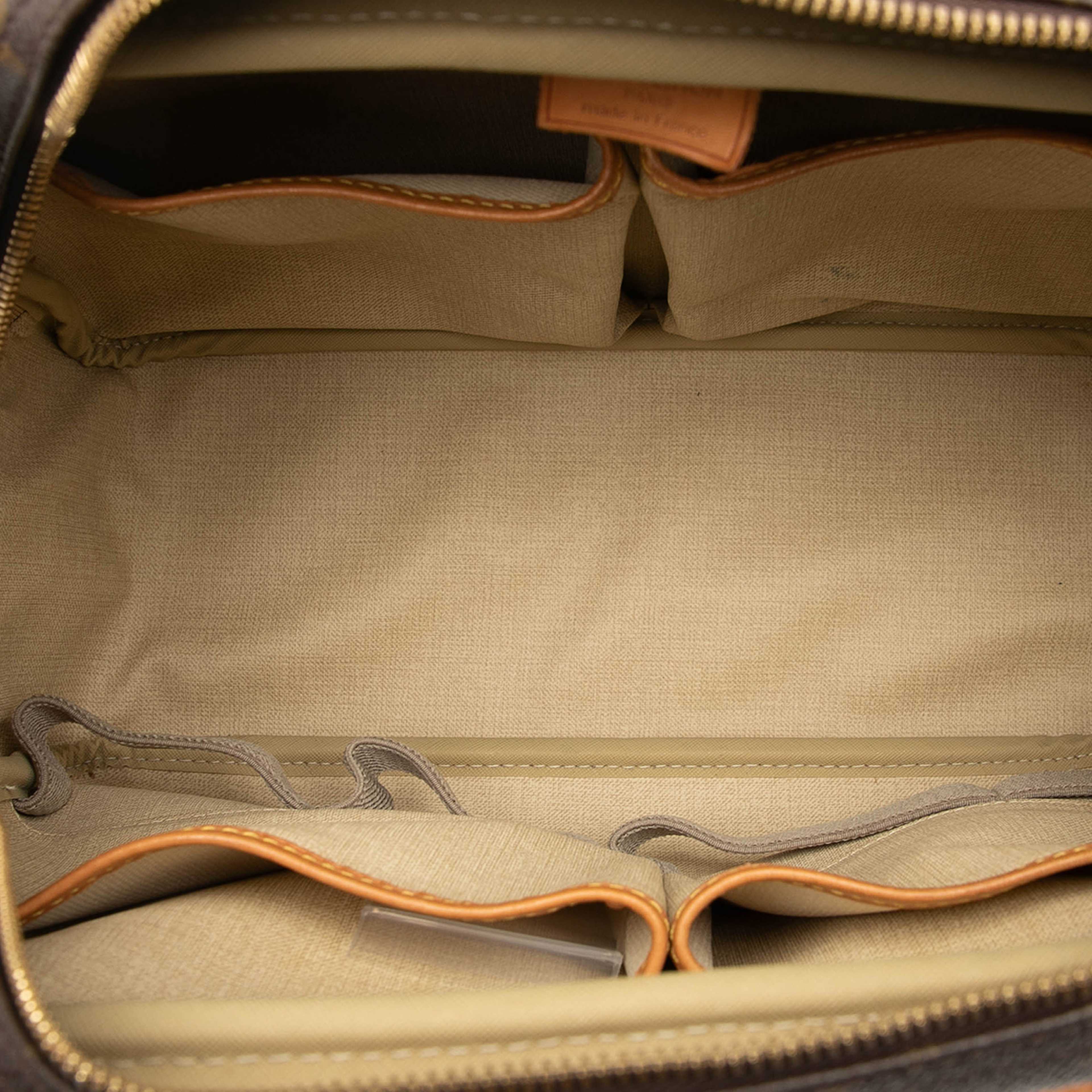 Louis Vuitton Monogram Deauville, från Luxclusif, i färgen brown. Klicka för att öppna bilden i stort format