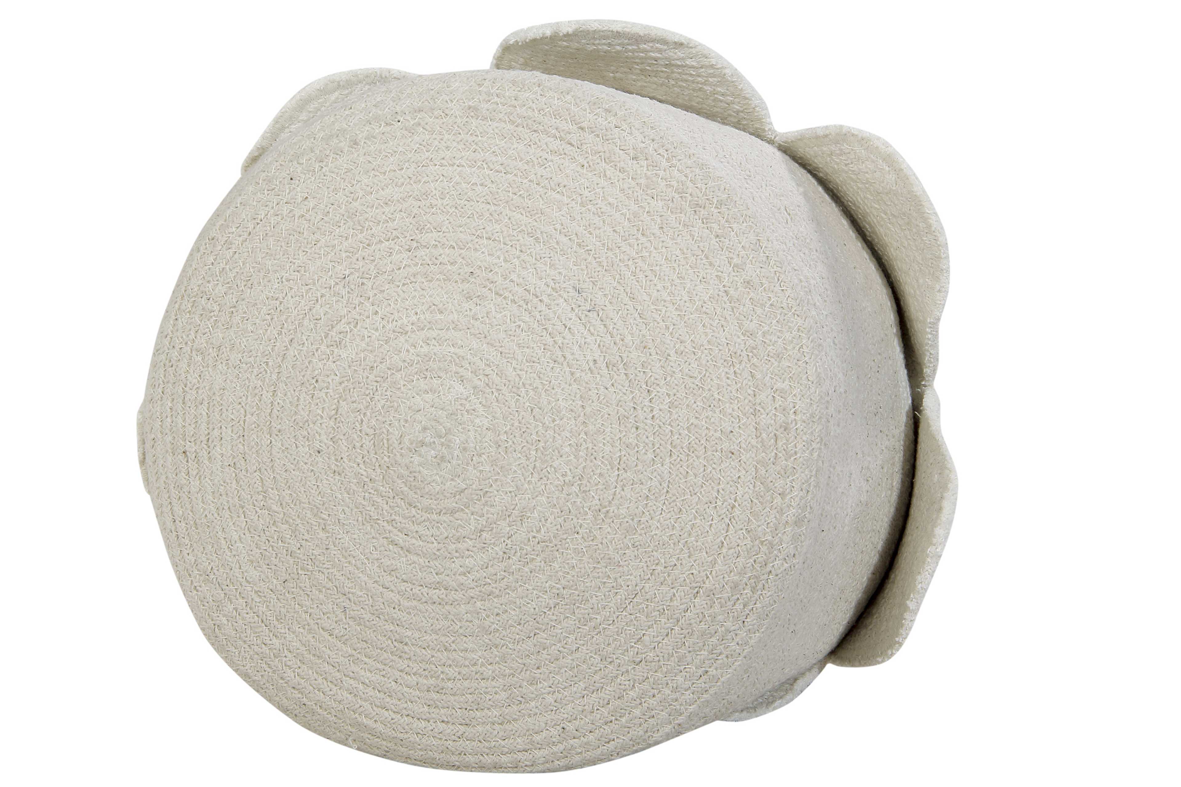 Bomullsbladkorg, från LORENA CANALS, i färgen ivory + natural. Klicka för att öppna bilden i stort format