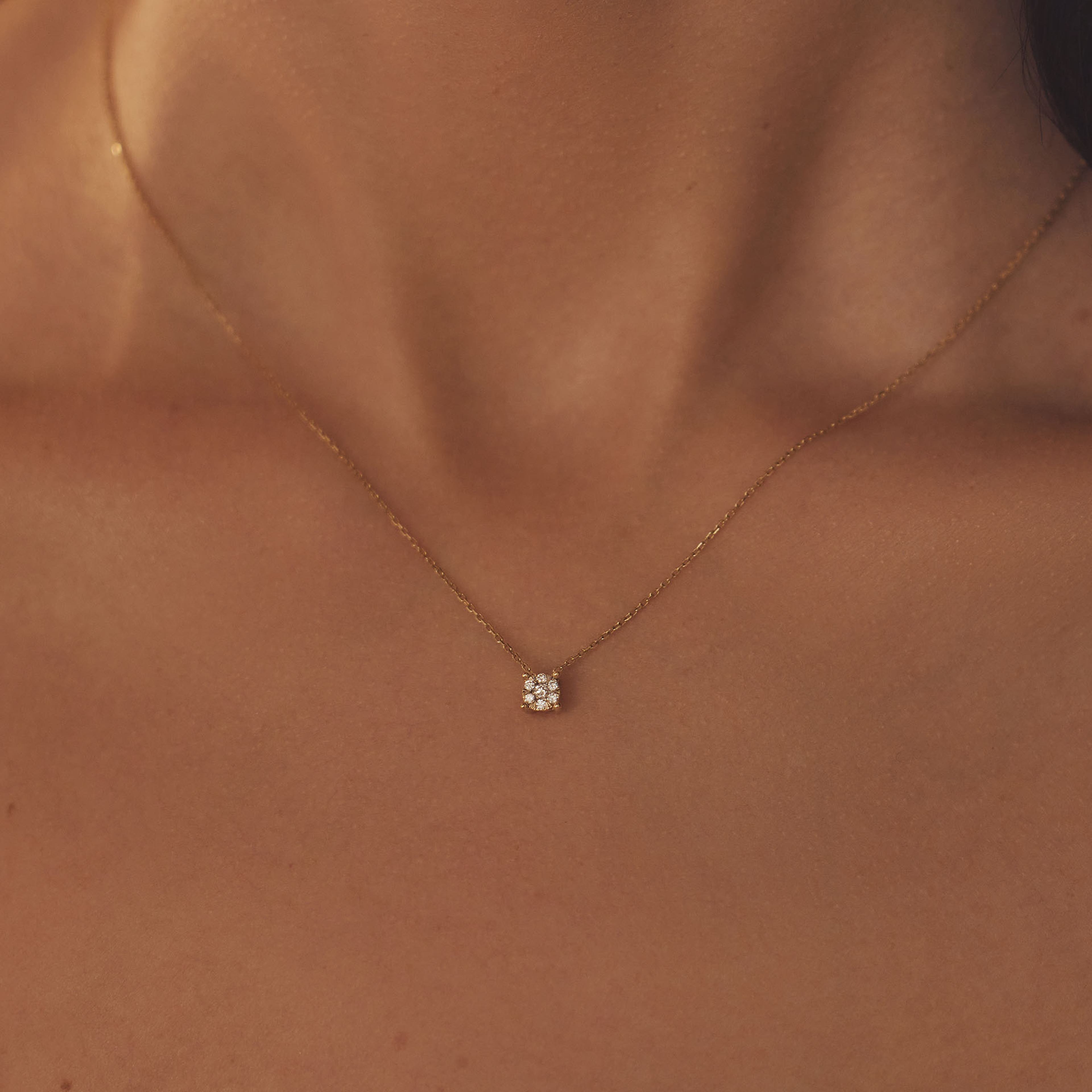 De La Paix 14 Karat Guld Halsband