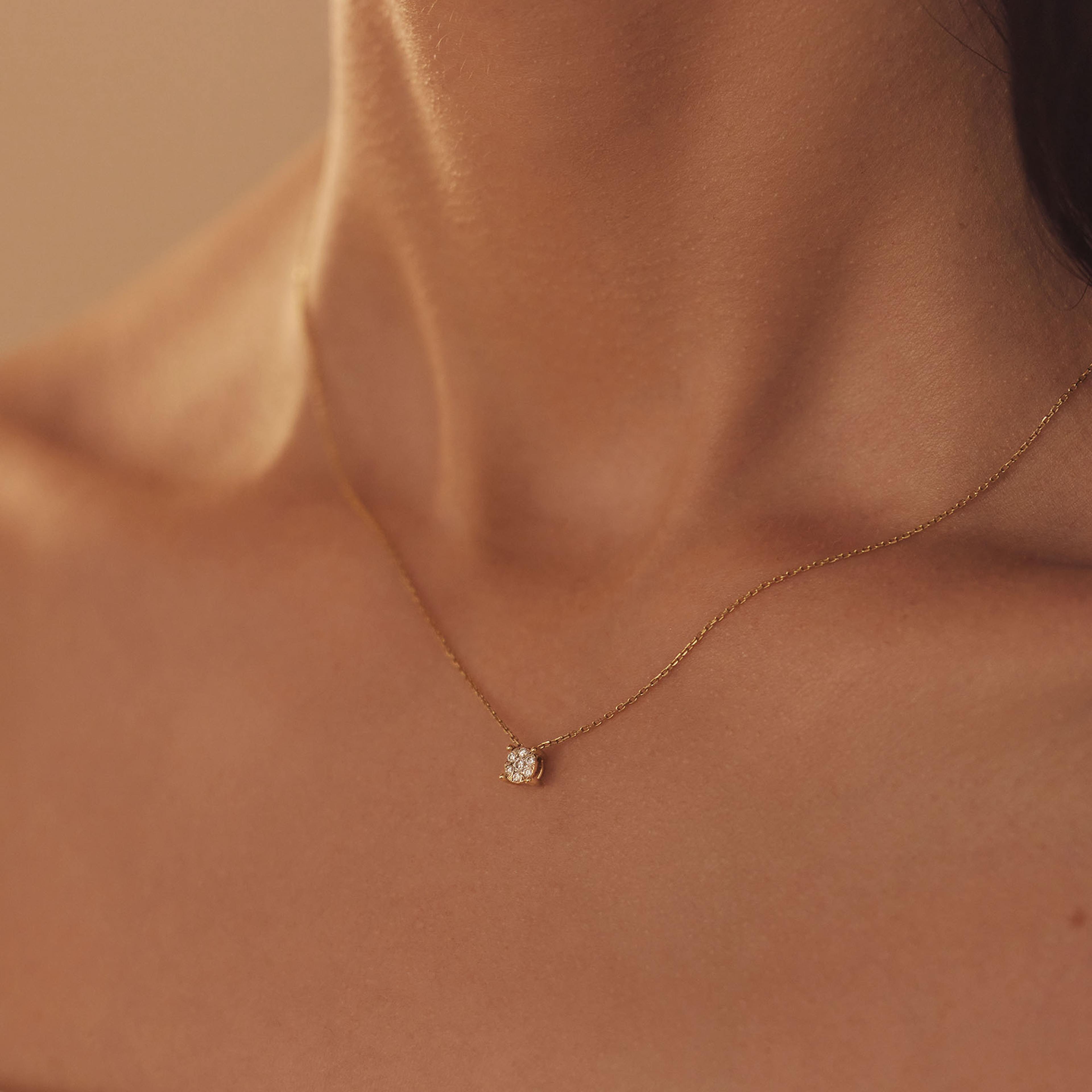 De La Paix 14 Karat Guld Halsband