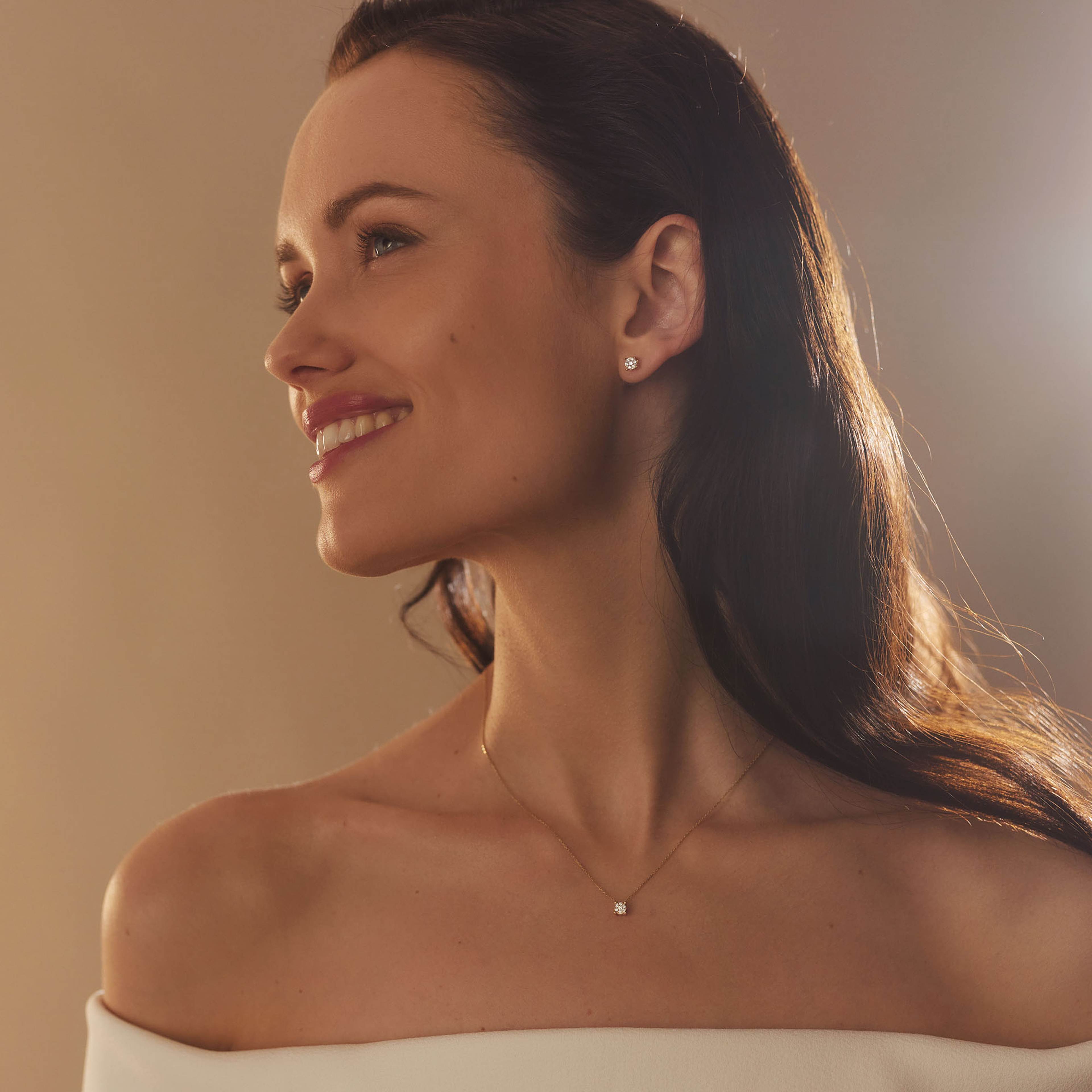 De La Paix 14 Karat Guld Halsband