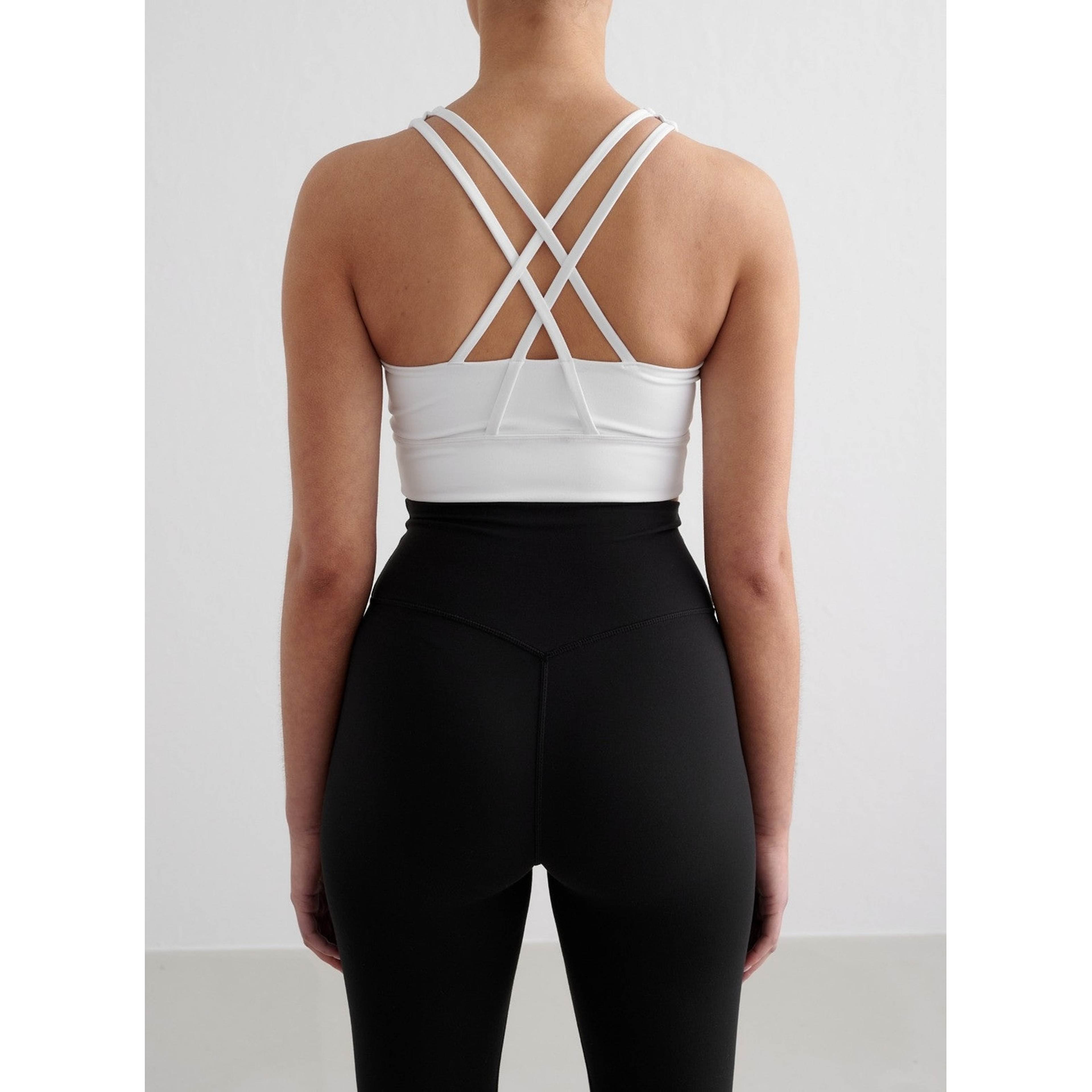 White Sense Sports Bra