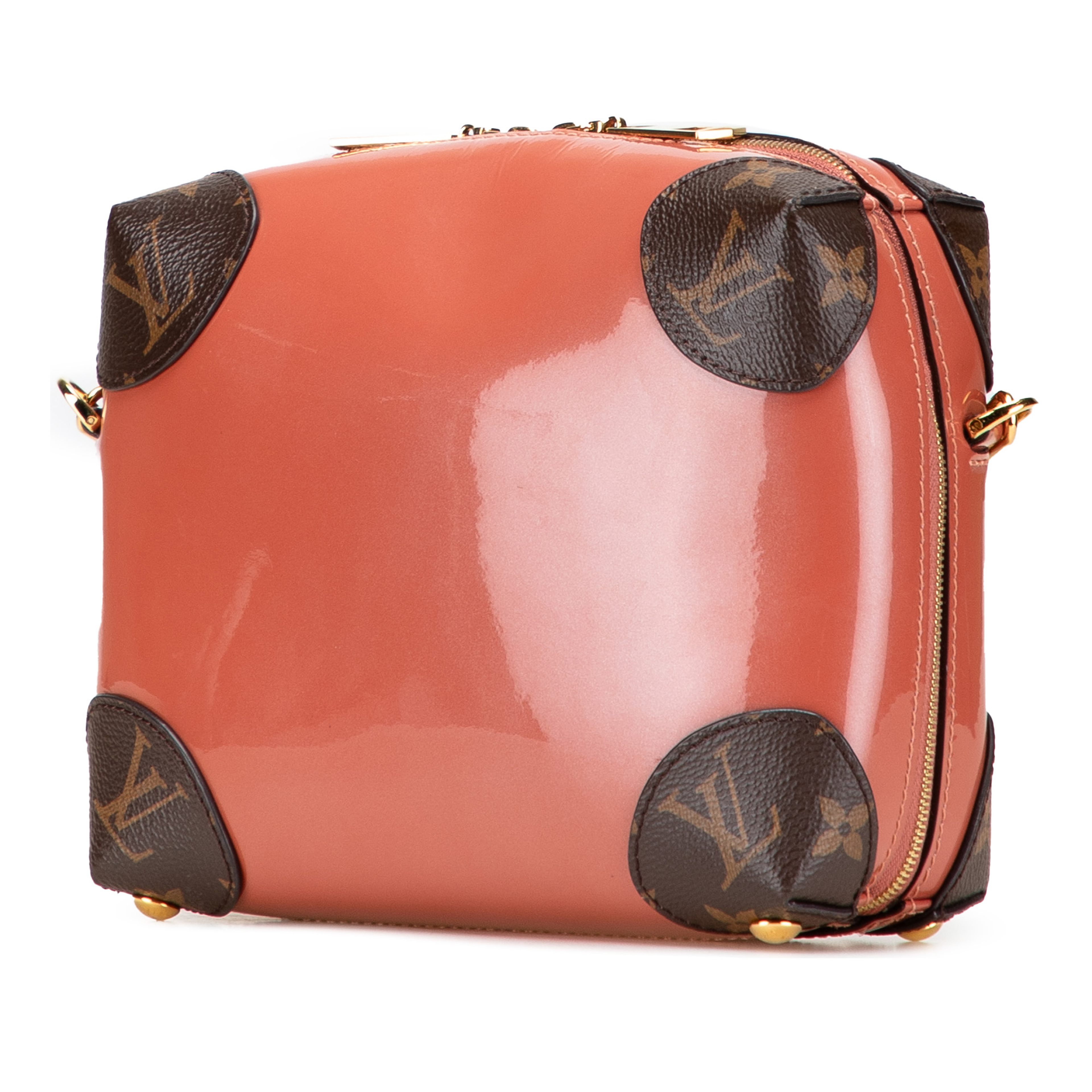 Louis Vuitton Vernis Miroir Venice, från Luxclusif, i färgen orange. Klicka för att öppna bilden i stort format