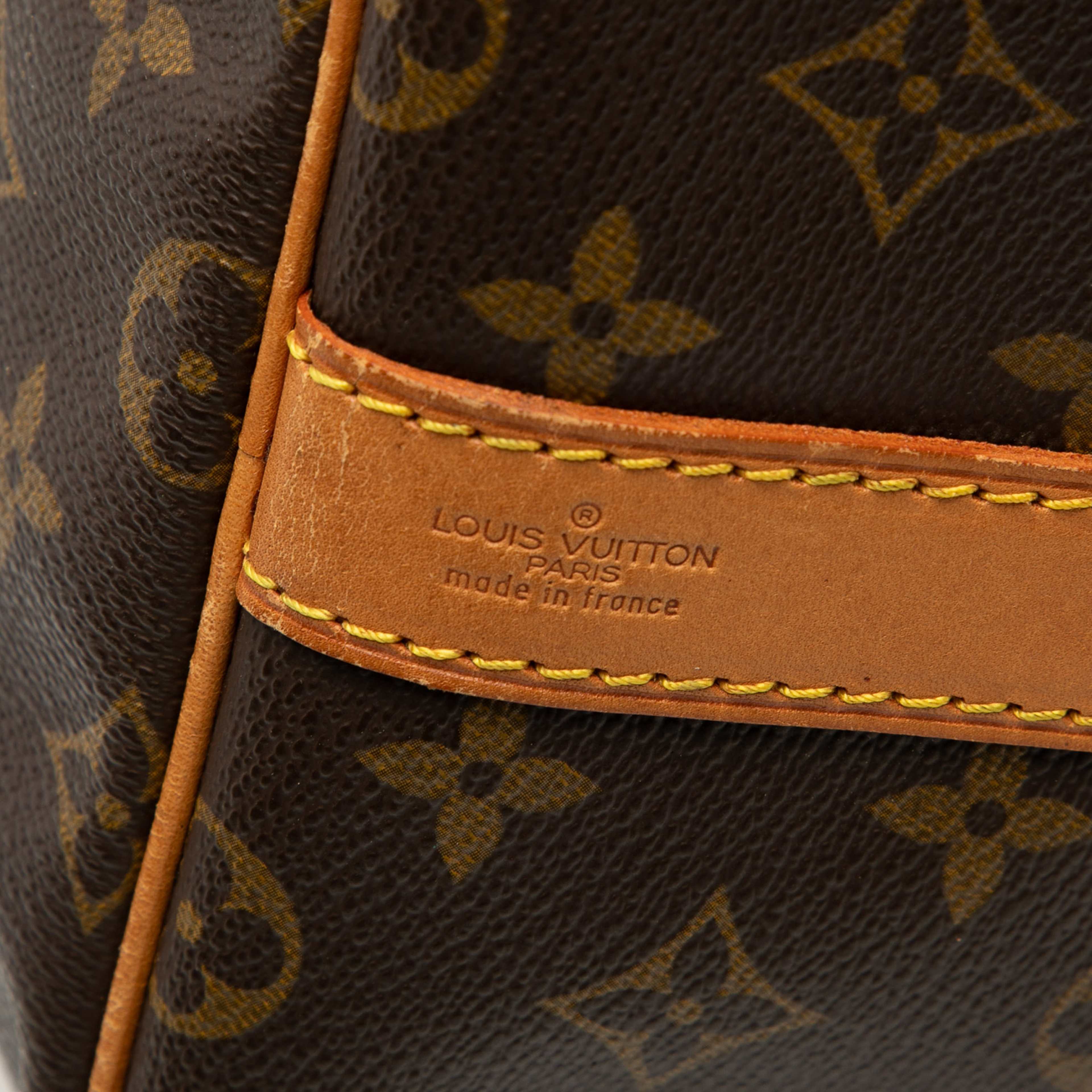 Louis Vuitton Monogram Keepall Bandouliere 55, från Luxclusif, i färgen brown. Klicka för att öppna bilden i stort format