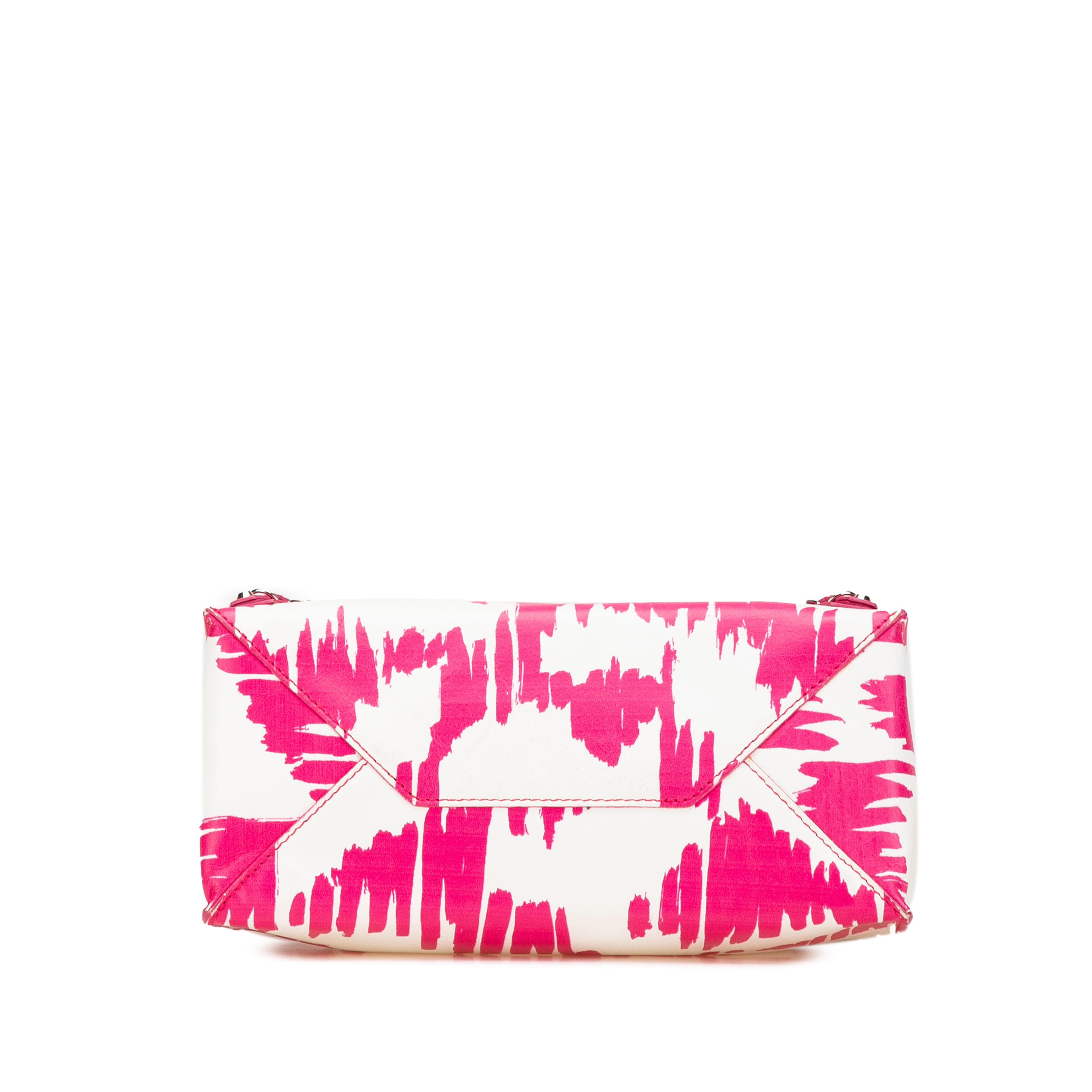 Balenciaga Mini Leather Papier A4 Satchel, från Luxclusif, i färgen pink. Klicka för att öppna bilden i stort format