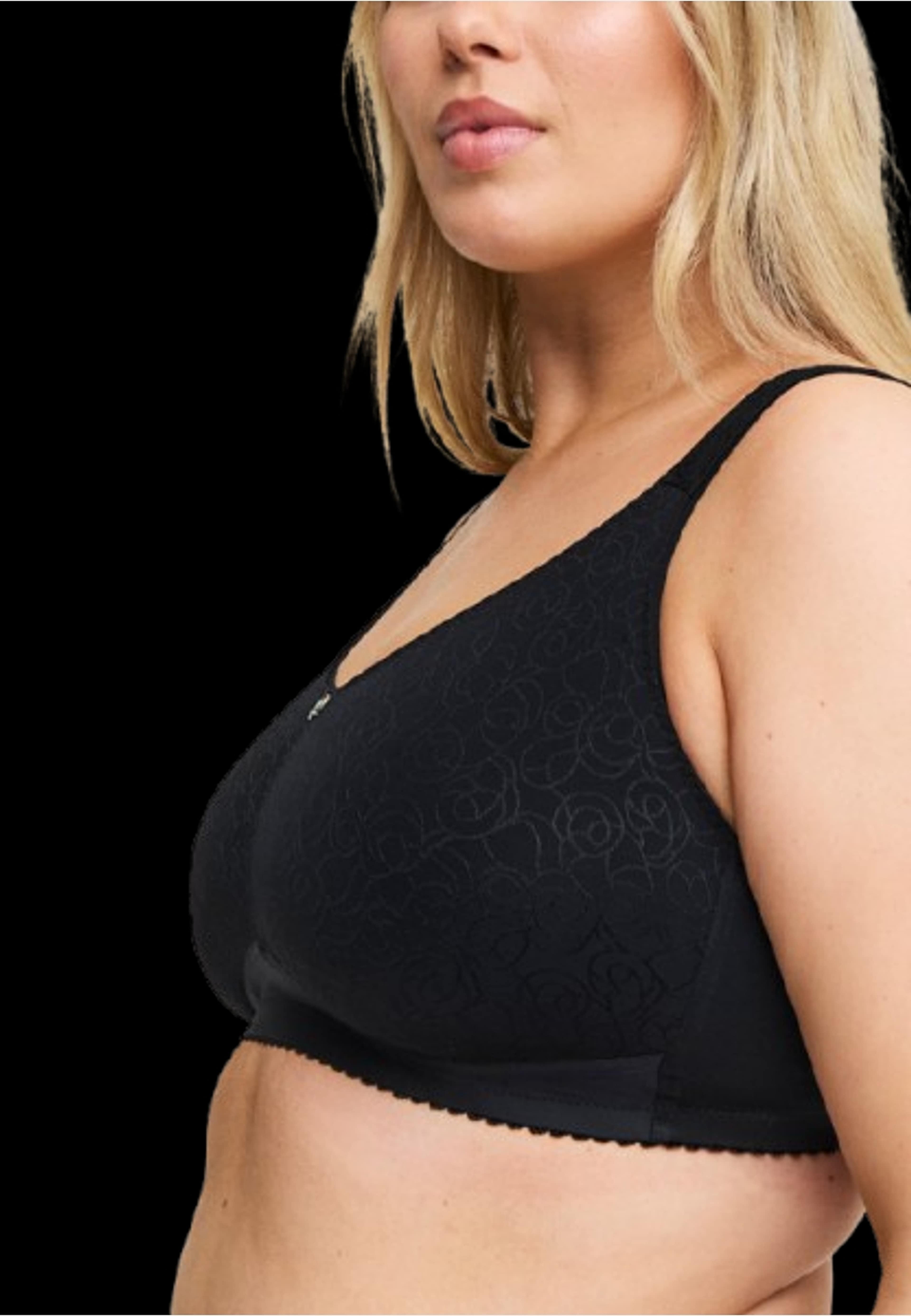 Classy Celine Minimizer-bh, från Swegmark, i färgen black. Klicka för att öppna bilden i stort format