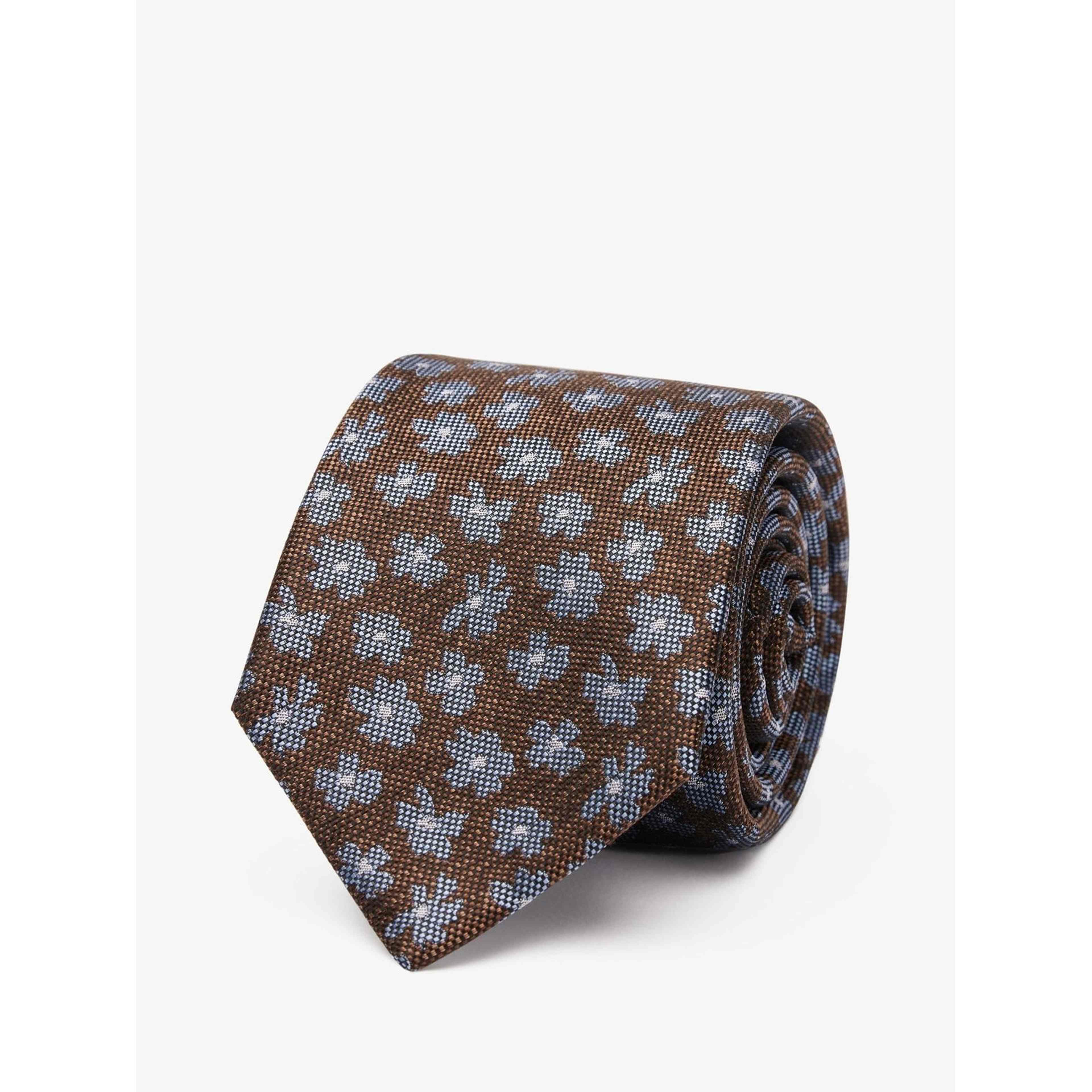 Blue Tie Floral