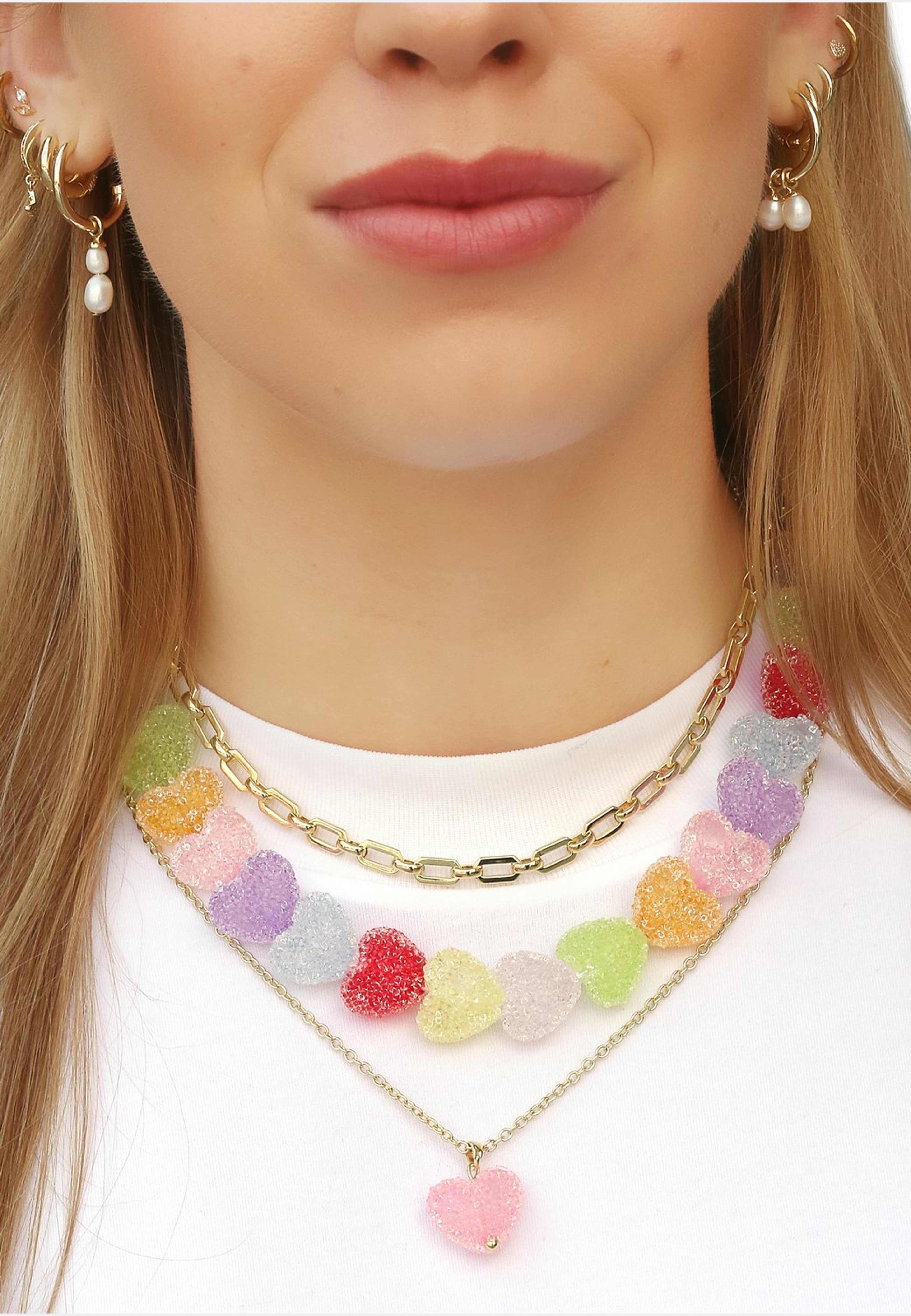 Sugar Hearts Neck 42