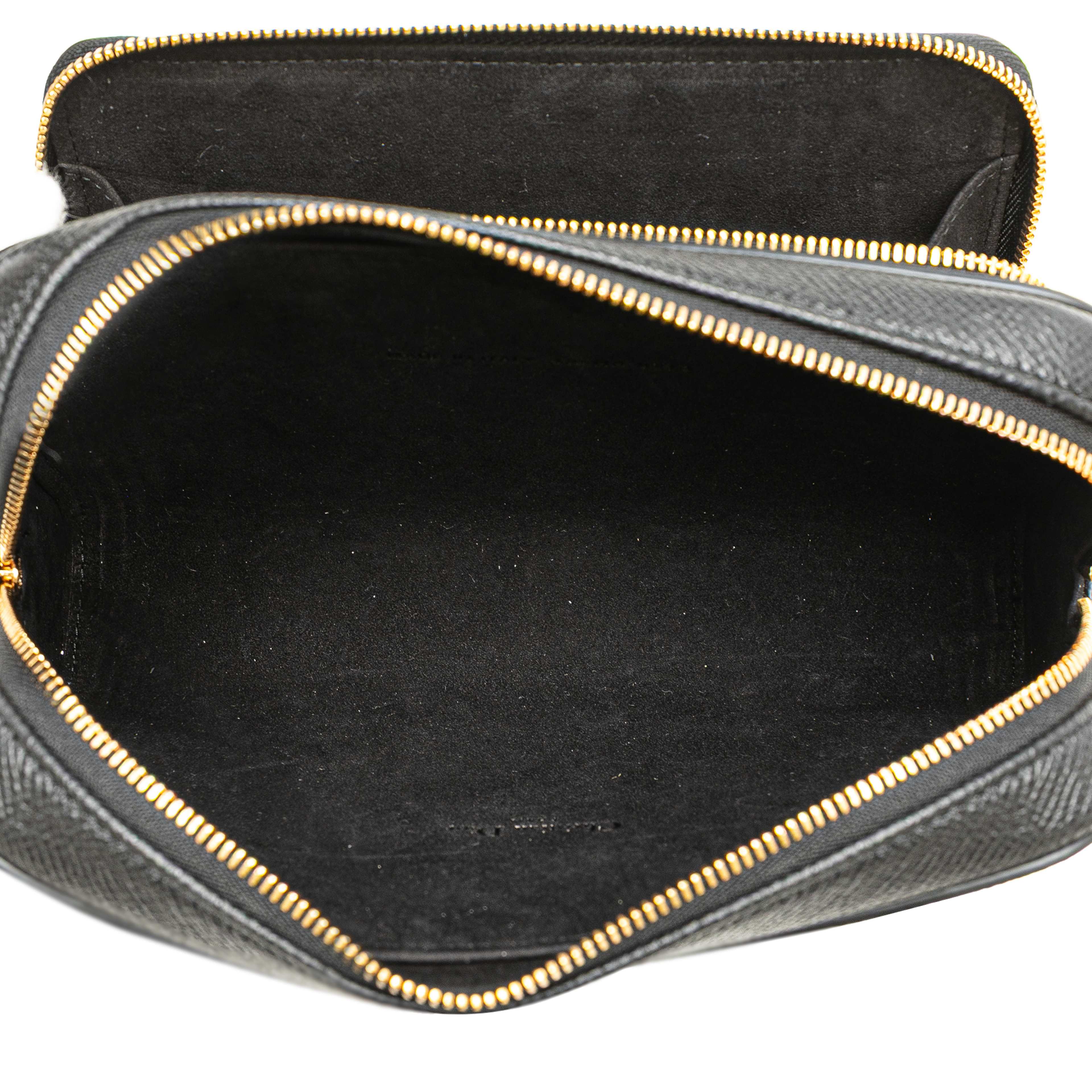 Dior Grained Calfskin Caro Double Pouch