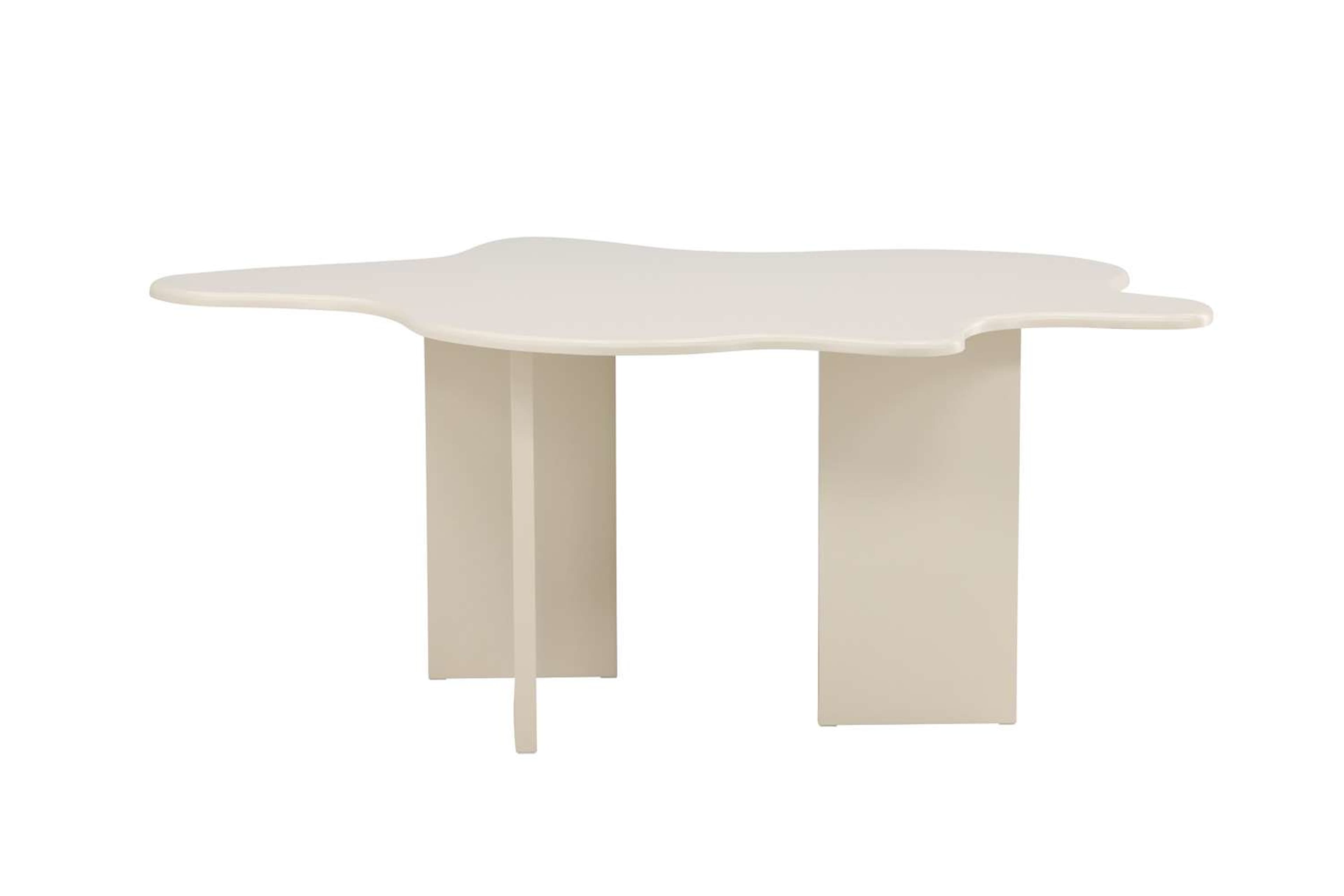 Flower Ovalt Matbord, från Venture Home, i färgen beige. Klicka för att öppna bilden i stort format