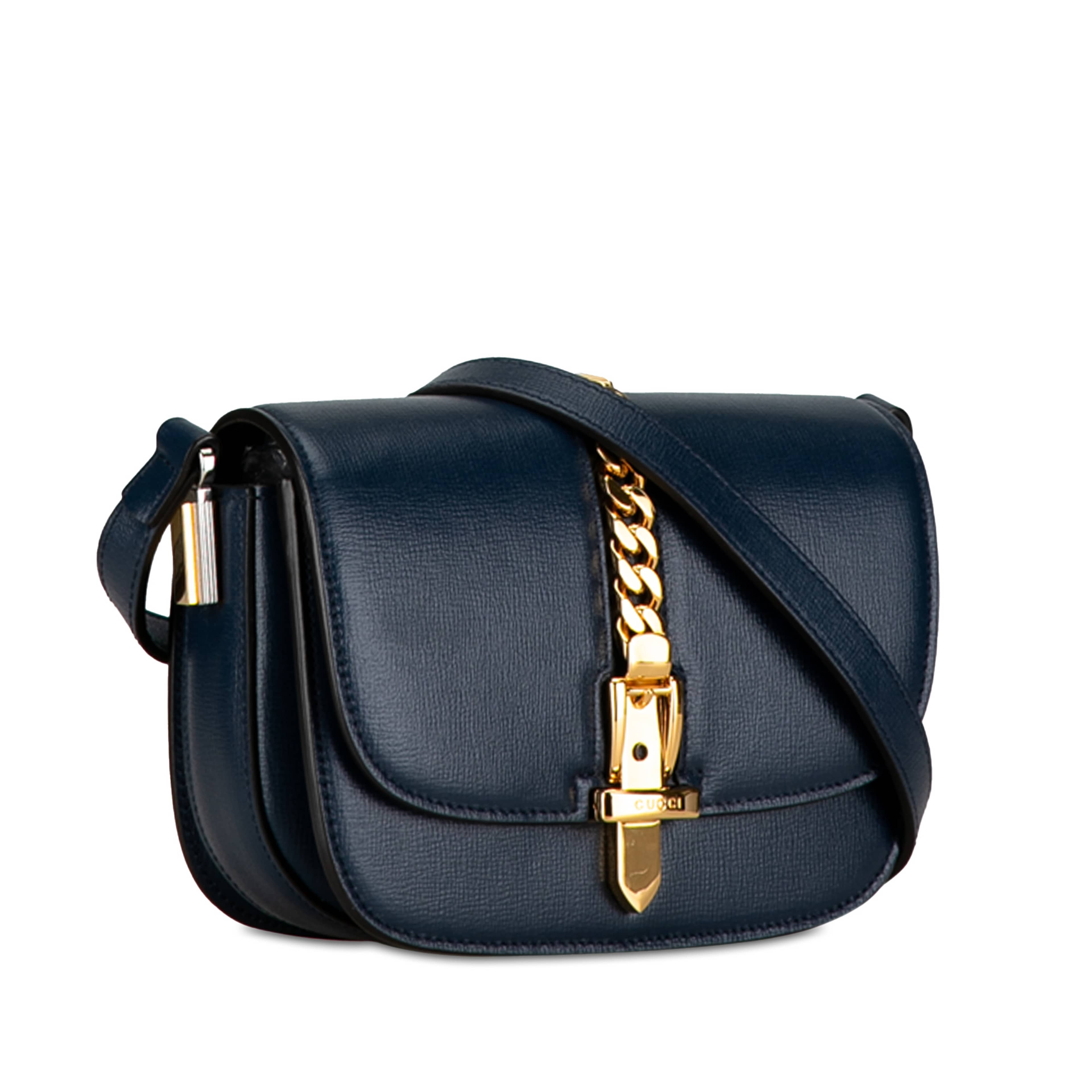 Gucci Mini Leather Sylvie 1969 Crossbody