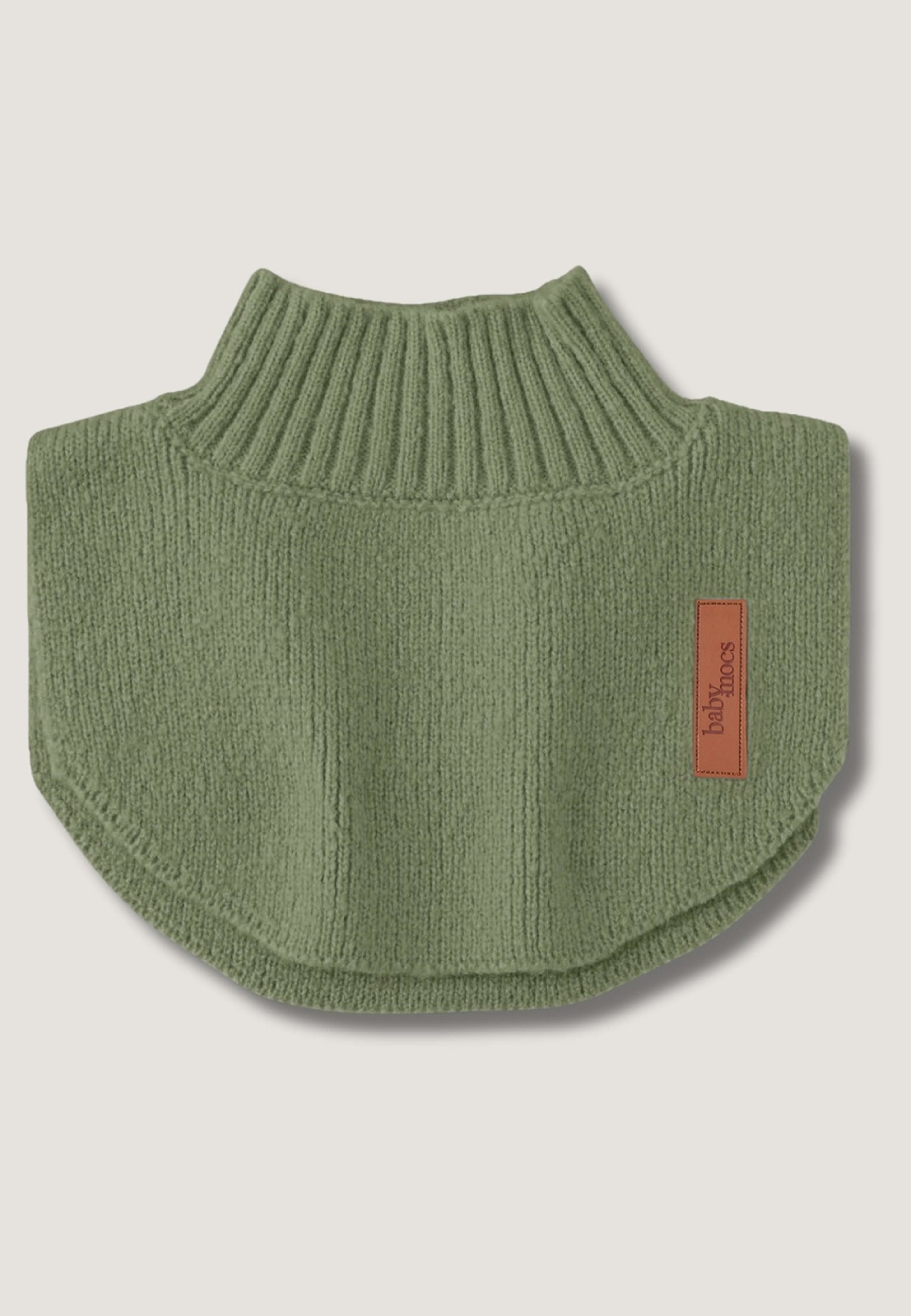Neck Warmer, från BabyMocs, i färgen olive - new!. Klicka för att öppna bilden i stort format