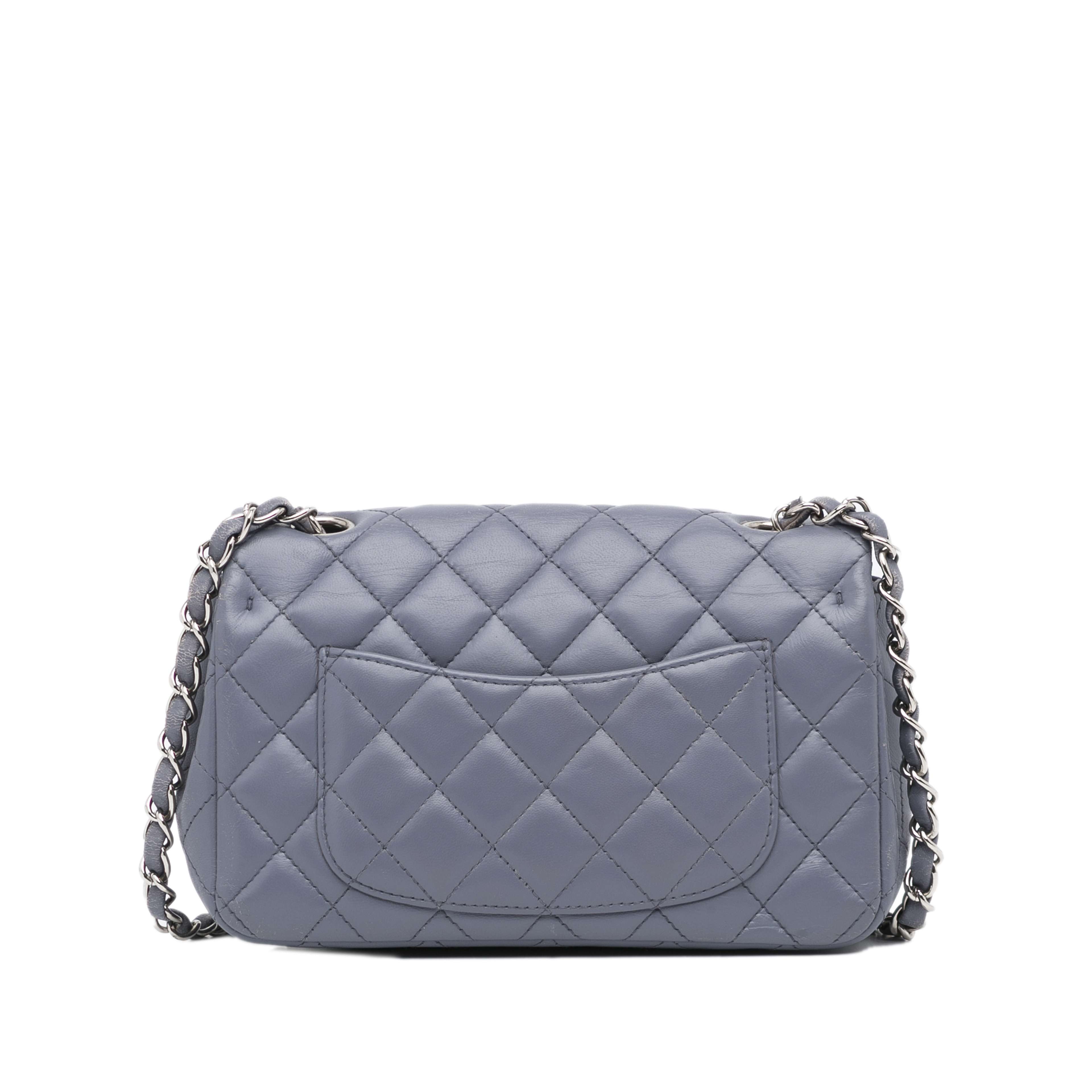 Chanel Mini Rectangular Classic Lambskin Single Flap