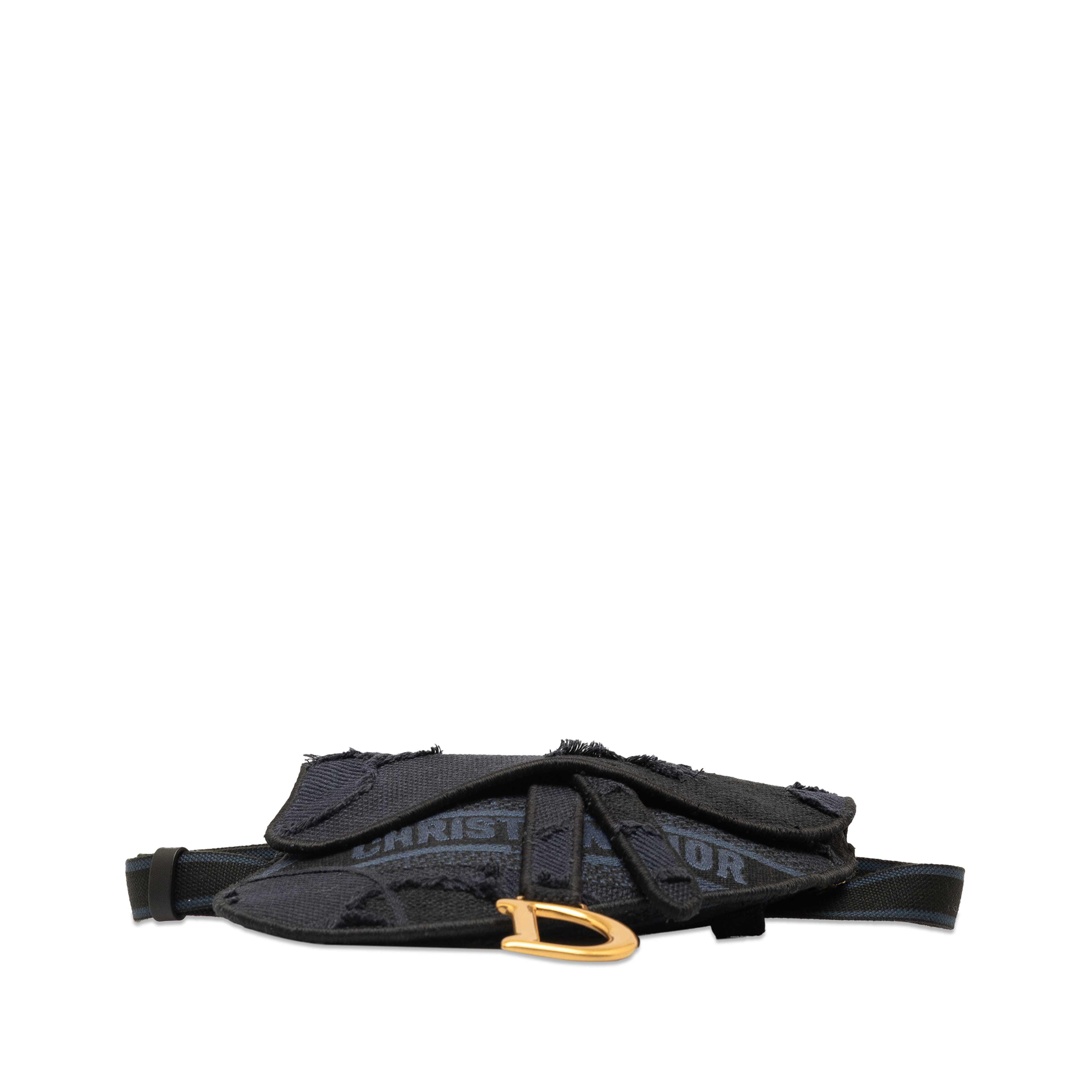 Dior Camouflage Saddle Belt Bag