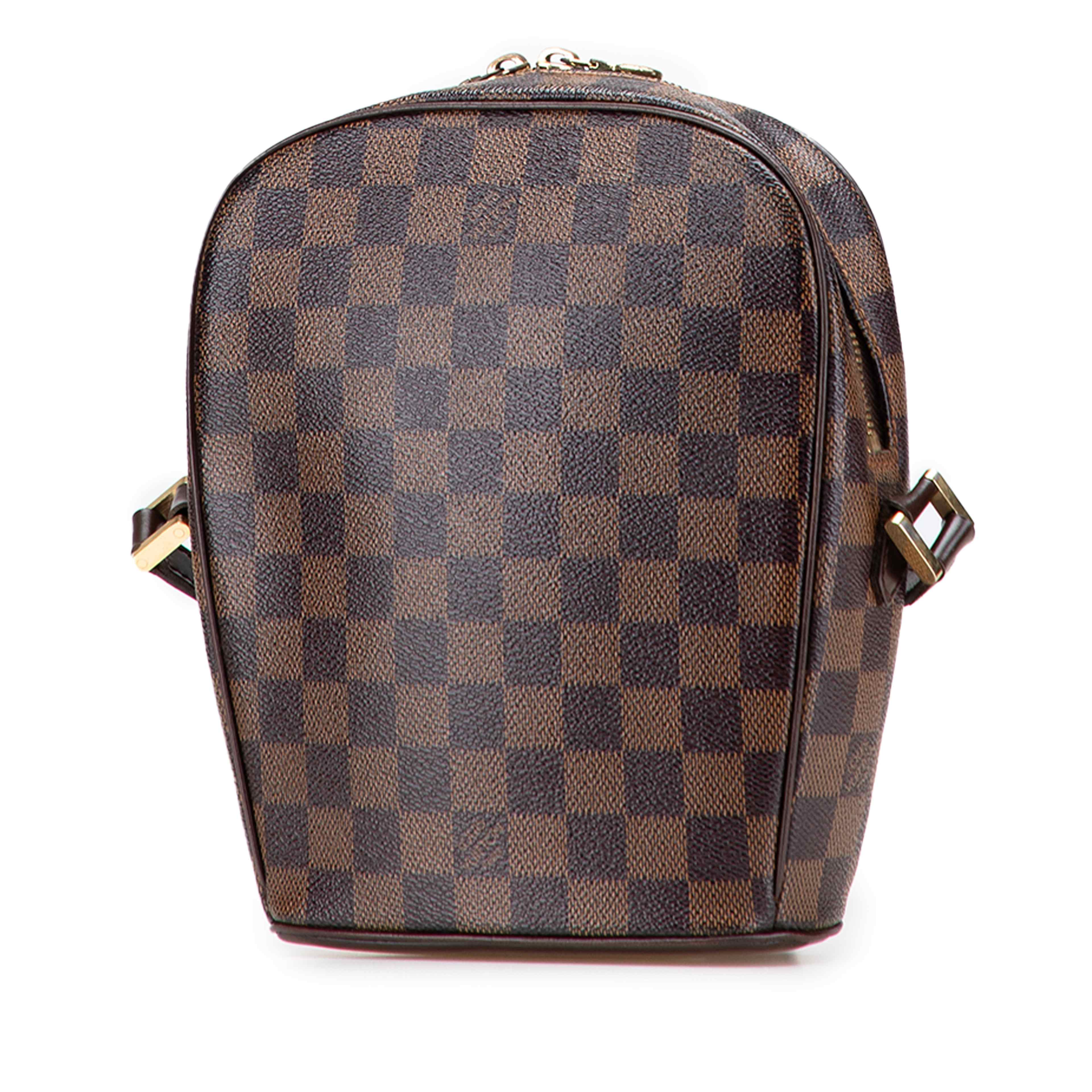 Louis Vuitton Damier Ebene Ipanema Pm, från Luxclusif, i färgen brun. Klicka för att öppna bilden i stort format