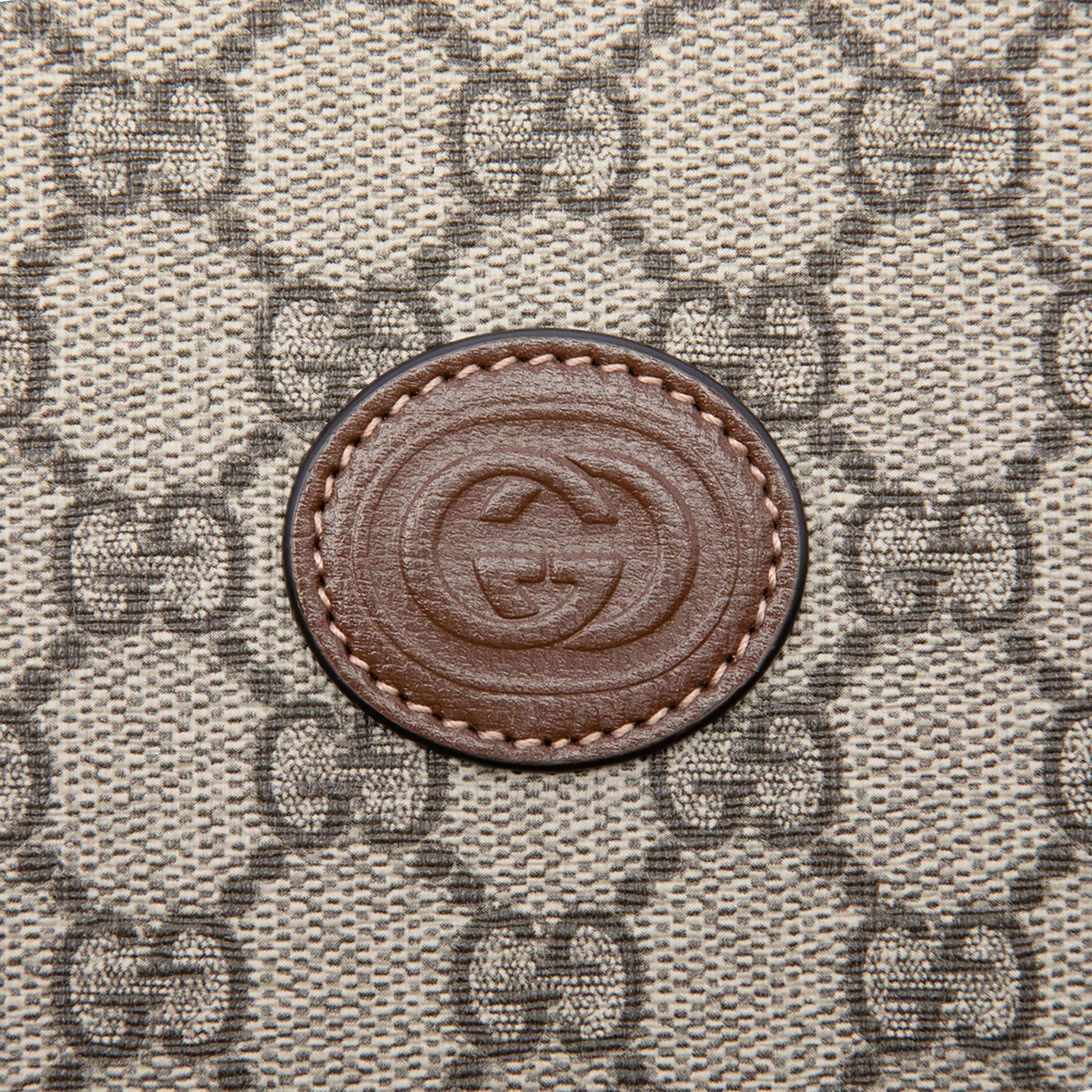 Gucci Gg Supreme Interlocking G Crossbody, från Luxclusif, i färgen beige. Klicka för att öppna bilden i stort format