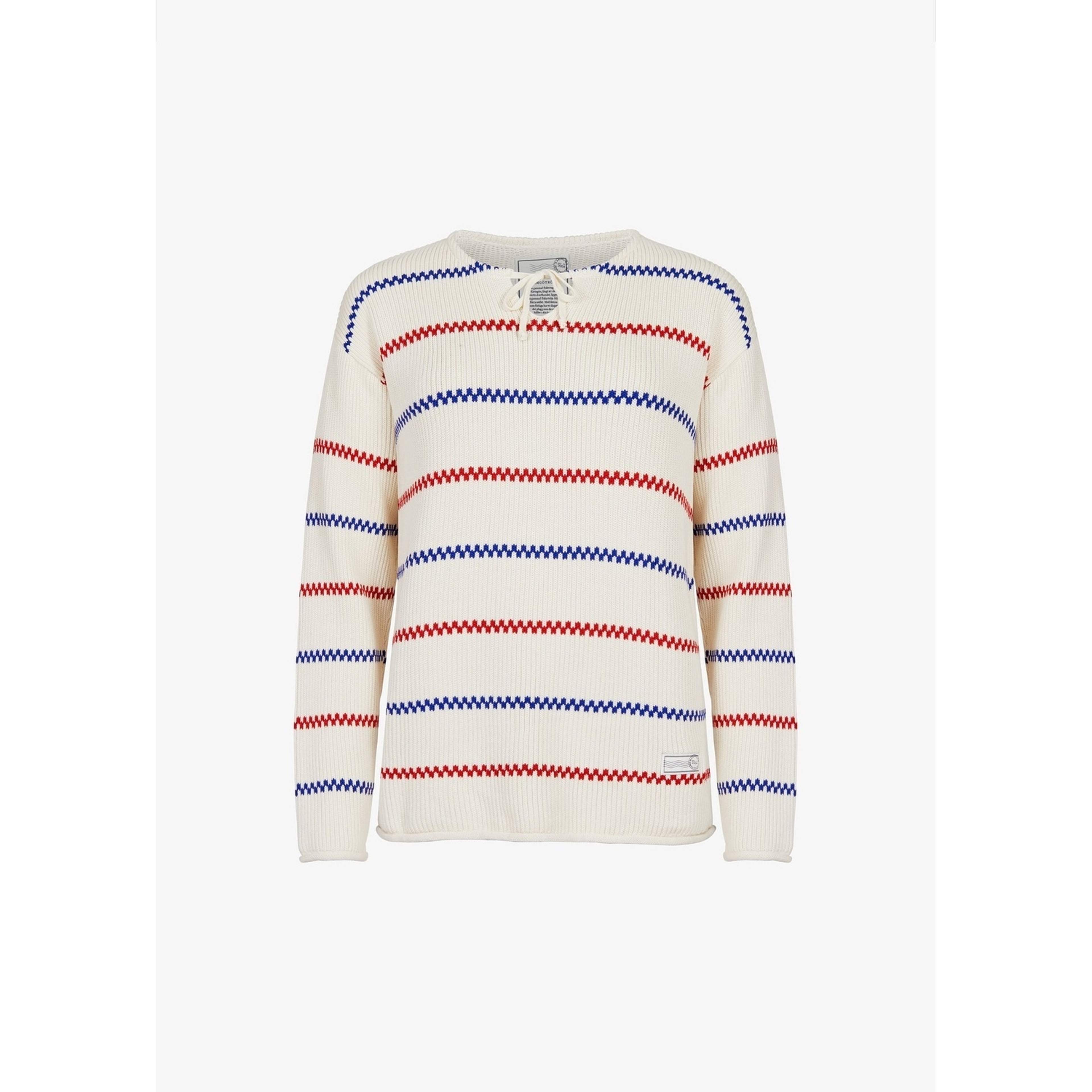 Käringötröja Stickad Off-white