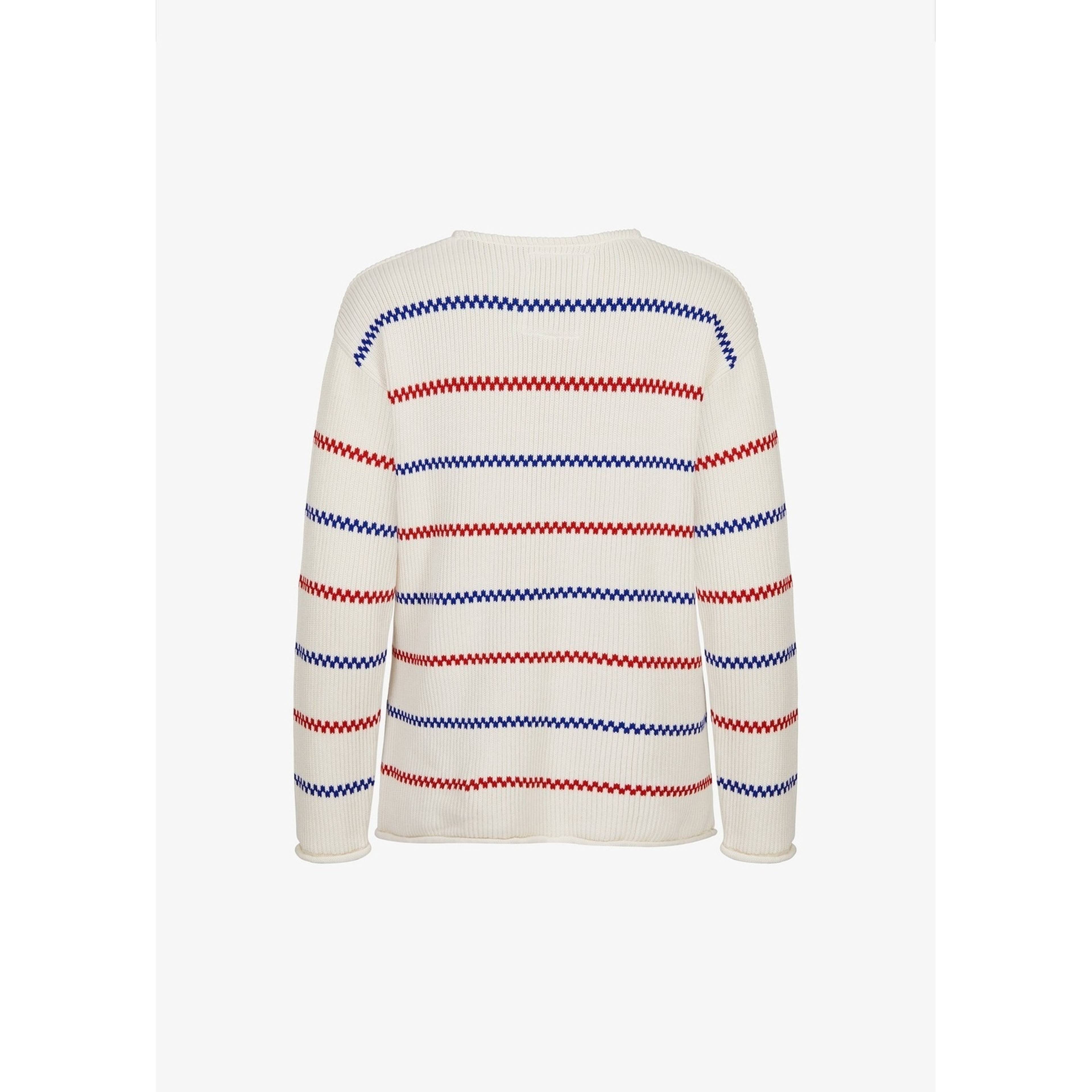 Käringötröja Stickad Off-white