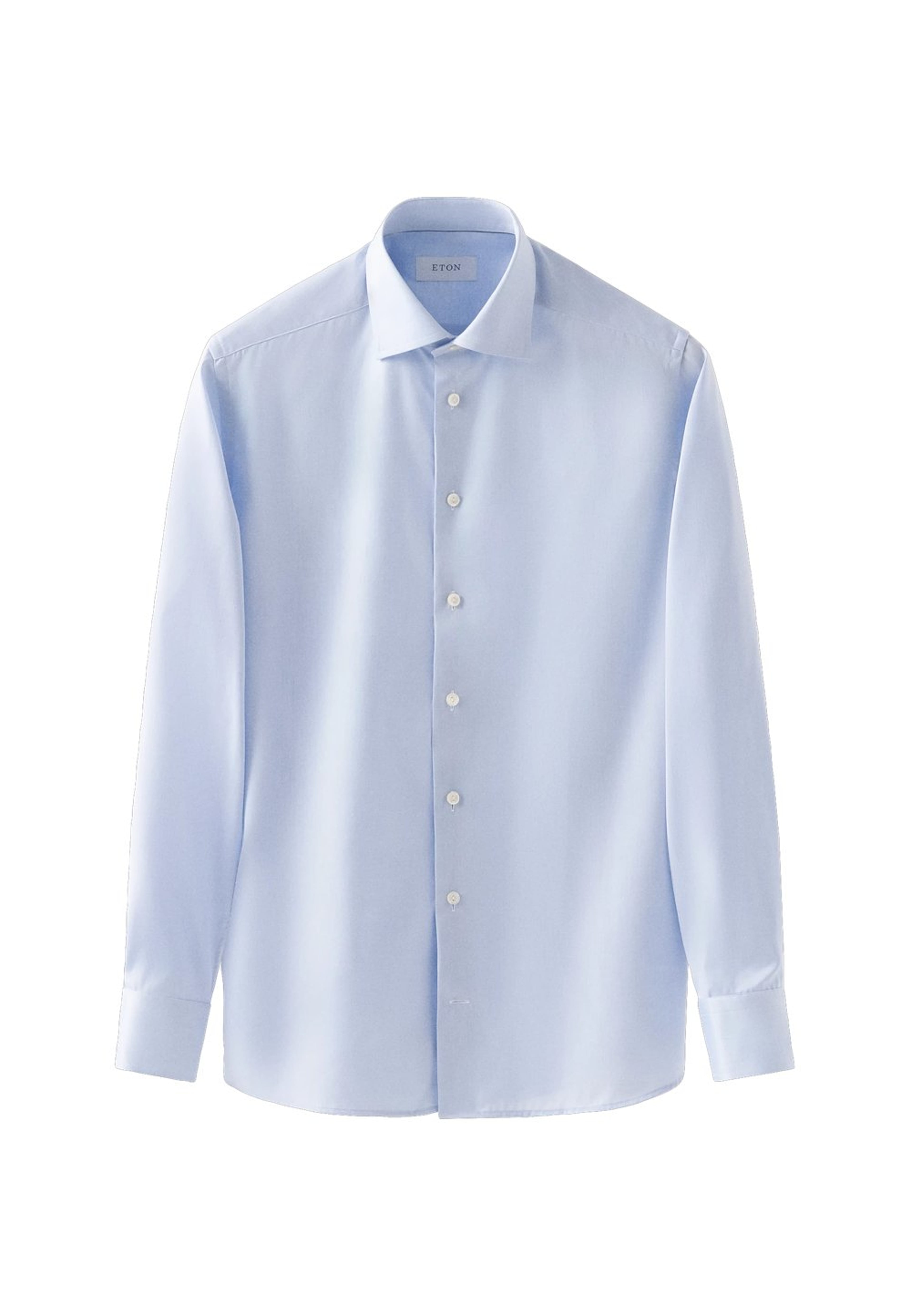 Signature Twill-skjorta Slim Fit, Cut Away-krage