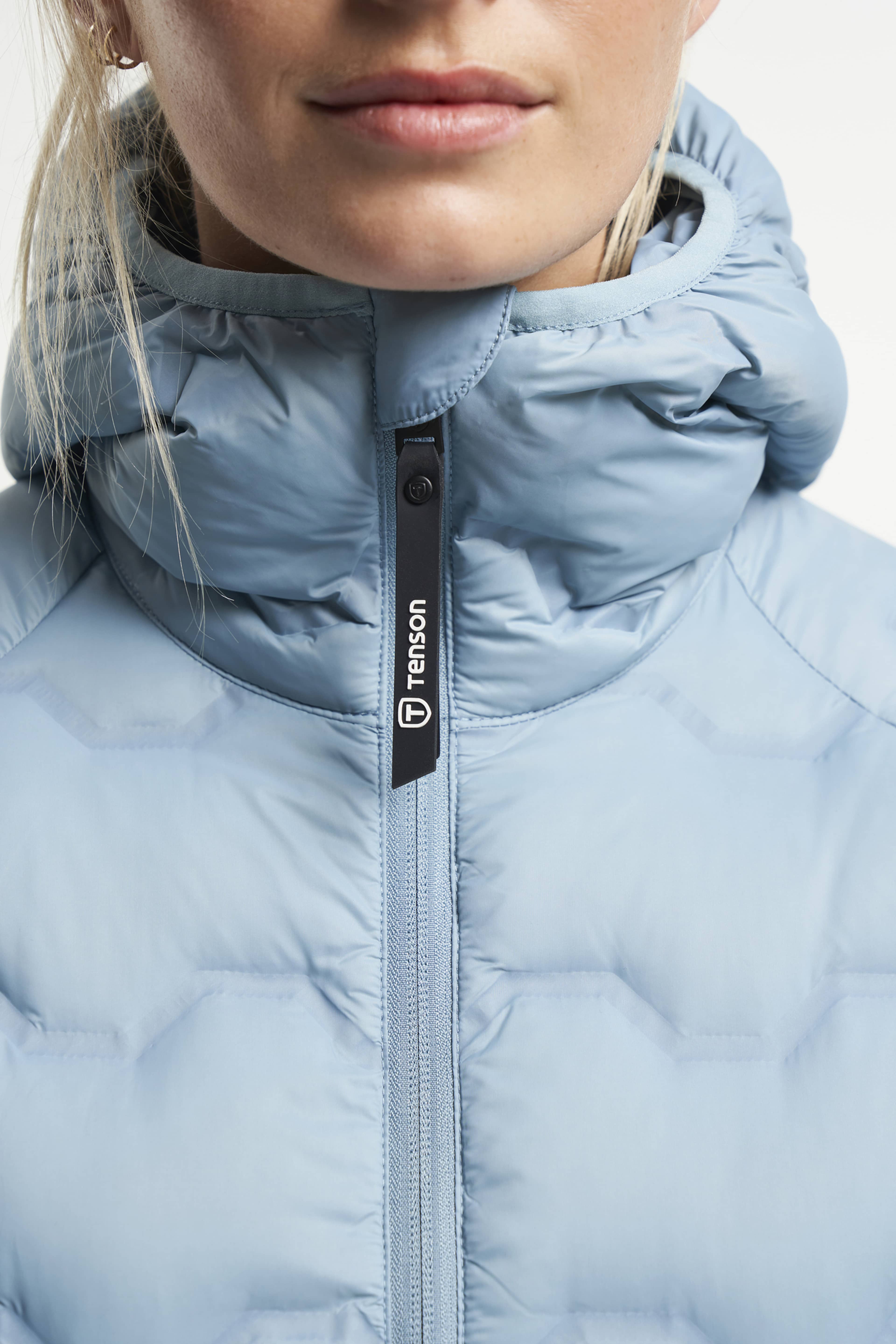 Txlite Shibui Down Jacket Women, från Tenson, i färgen blågrå. Klicka för att öppna bilden i stort format