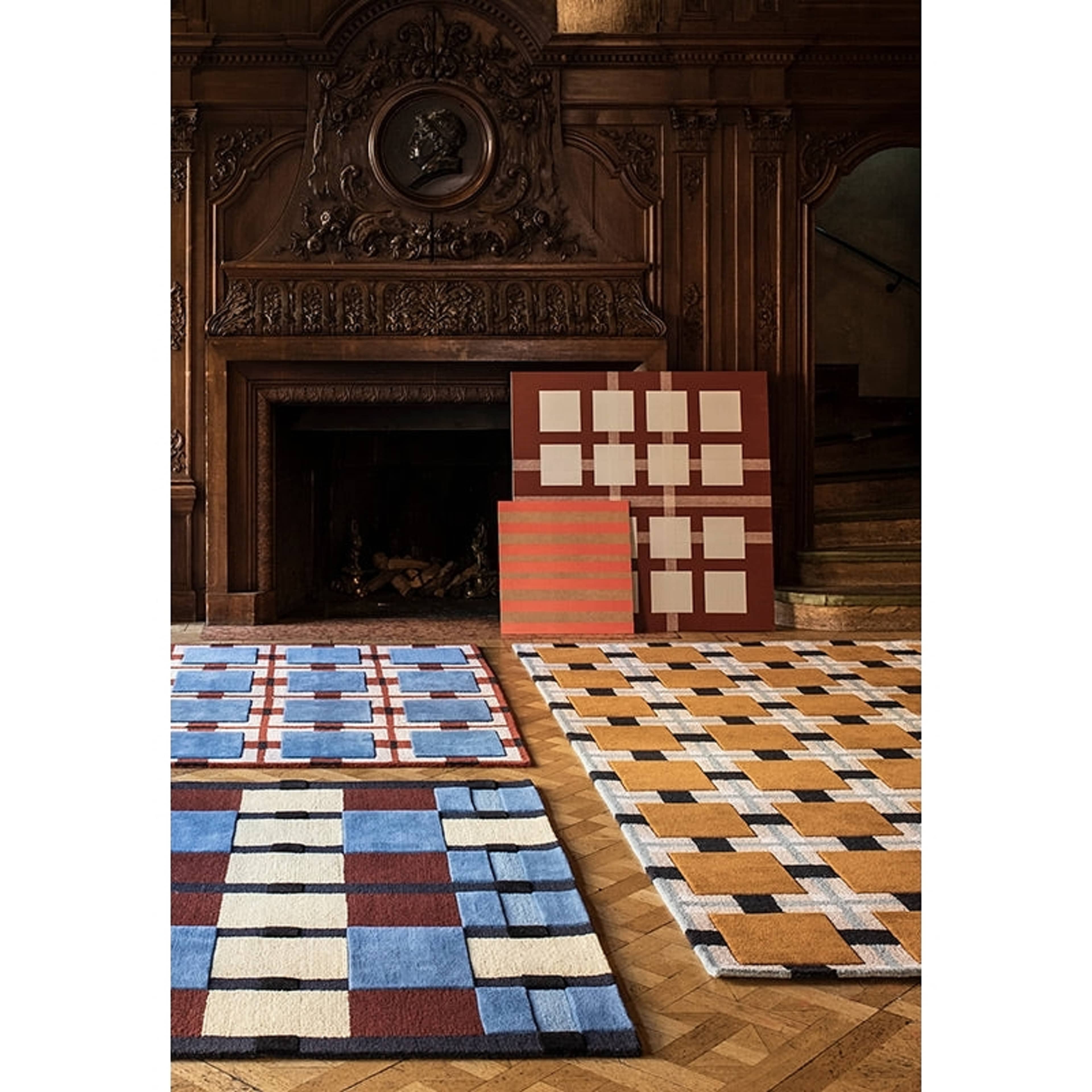 Evelina Kroon Ullmatta Berry Rain, från Layered, i färgen berry rain. Klicka för att öppna bilden i stort format