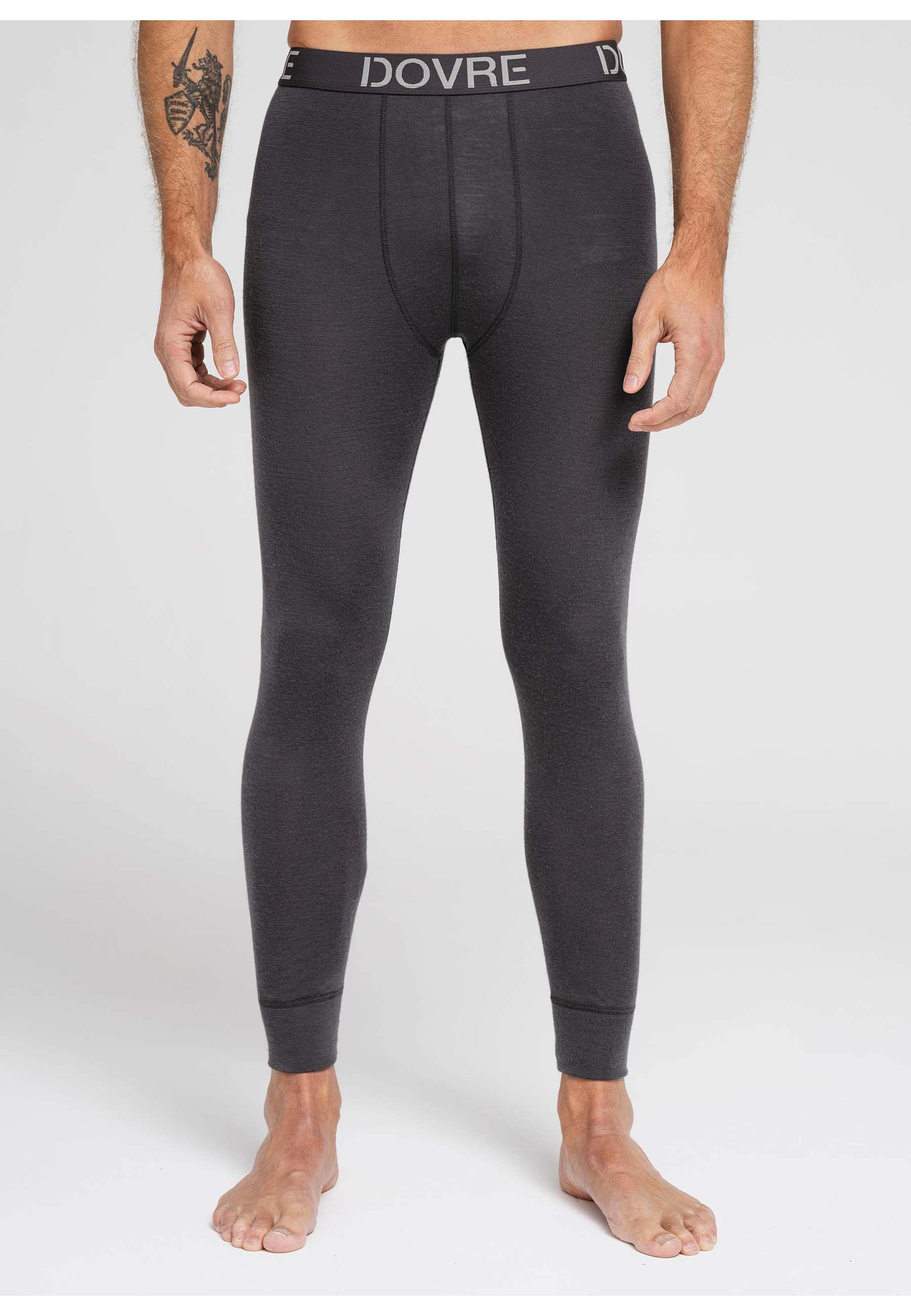 Ekologisk Ull, Long Johns, Svart
