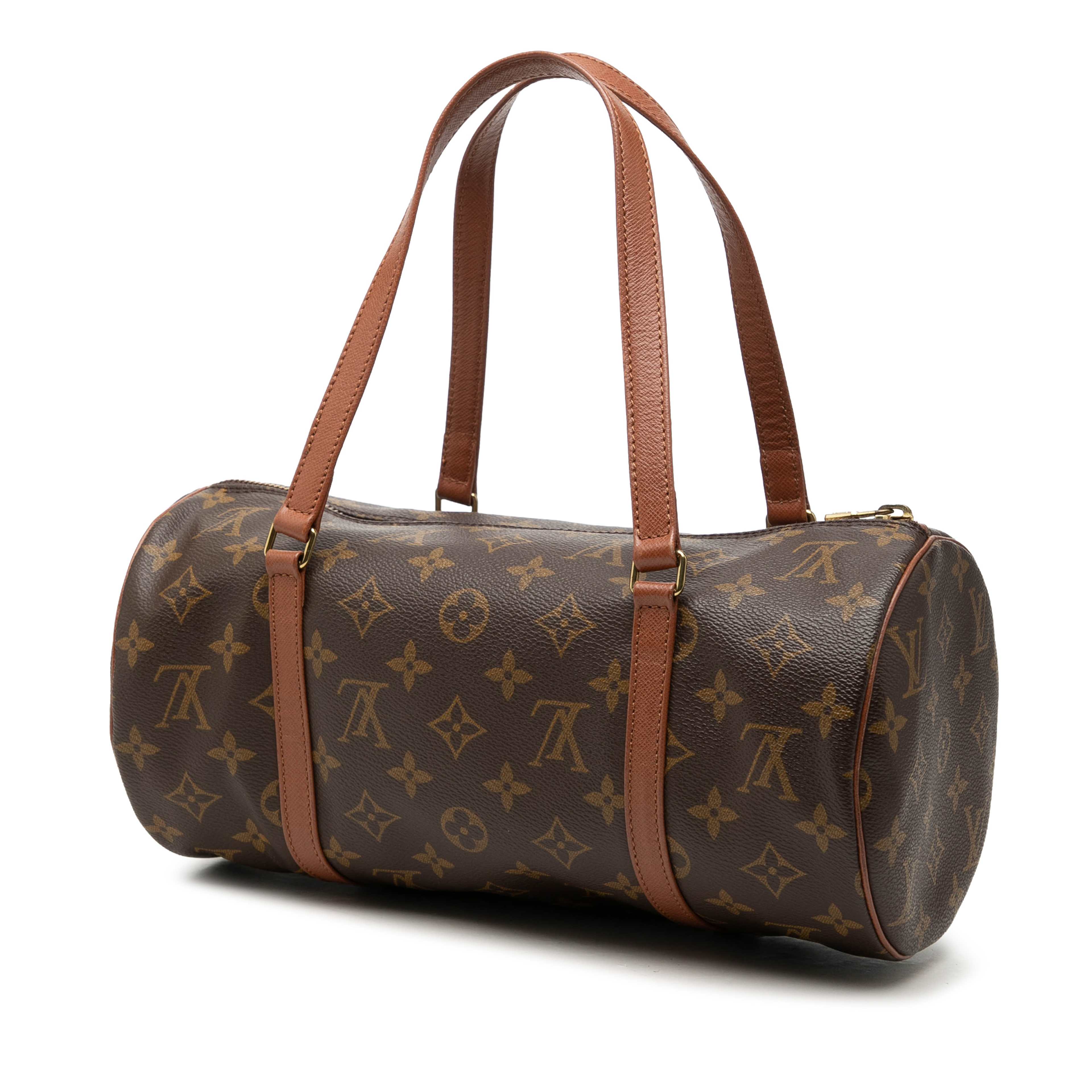 Louis Vuitton Monogram Papillon 30, från Luxclusif, i färgen brun. Klicka för att öppna bilden i stort format